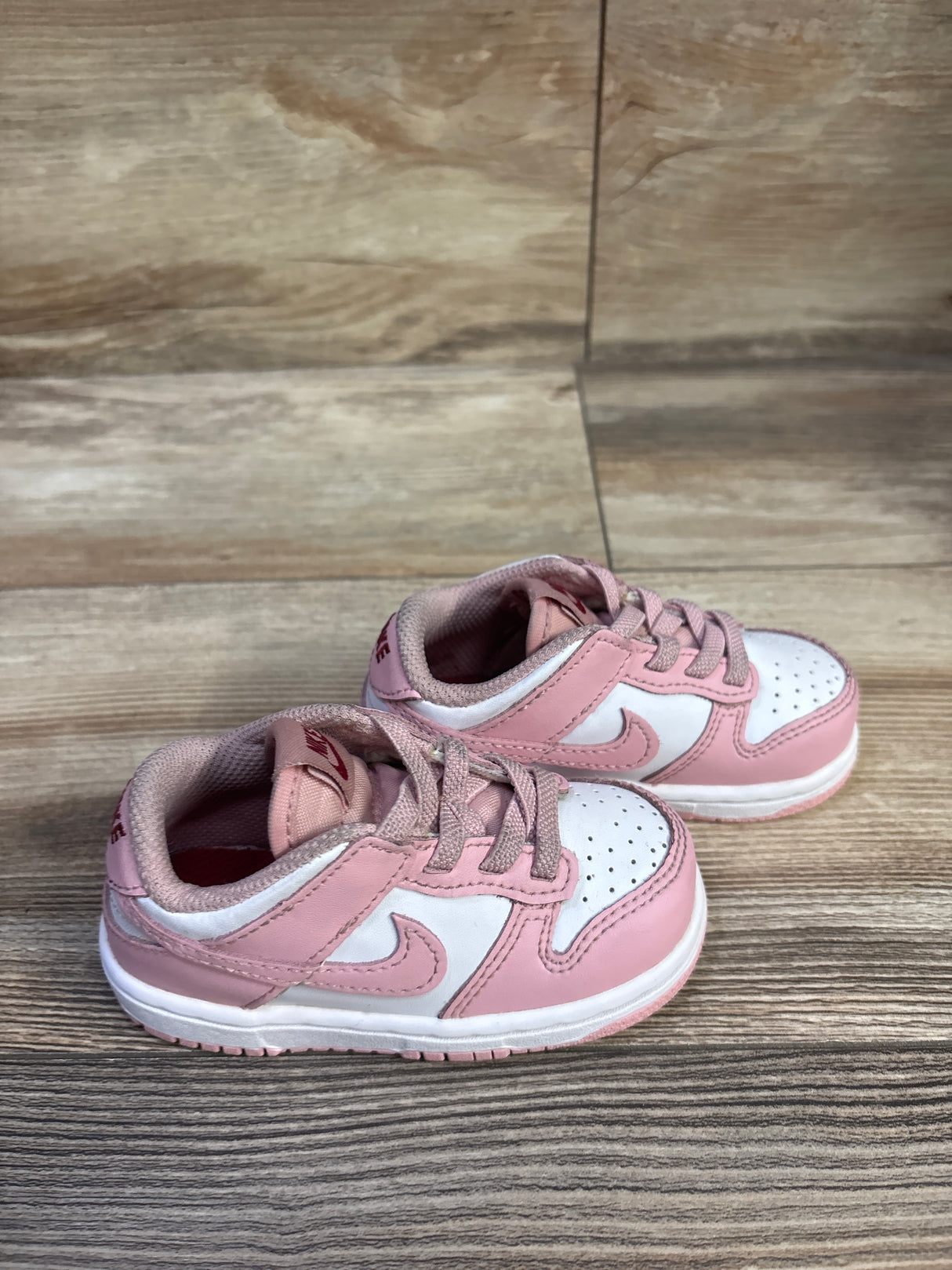 Nike Dunk Low TD 'Pink Glaze' Sneakers sz 6c
