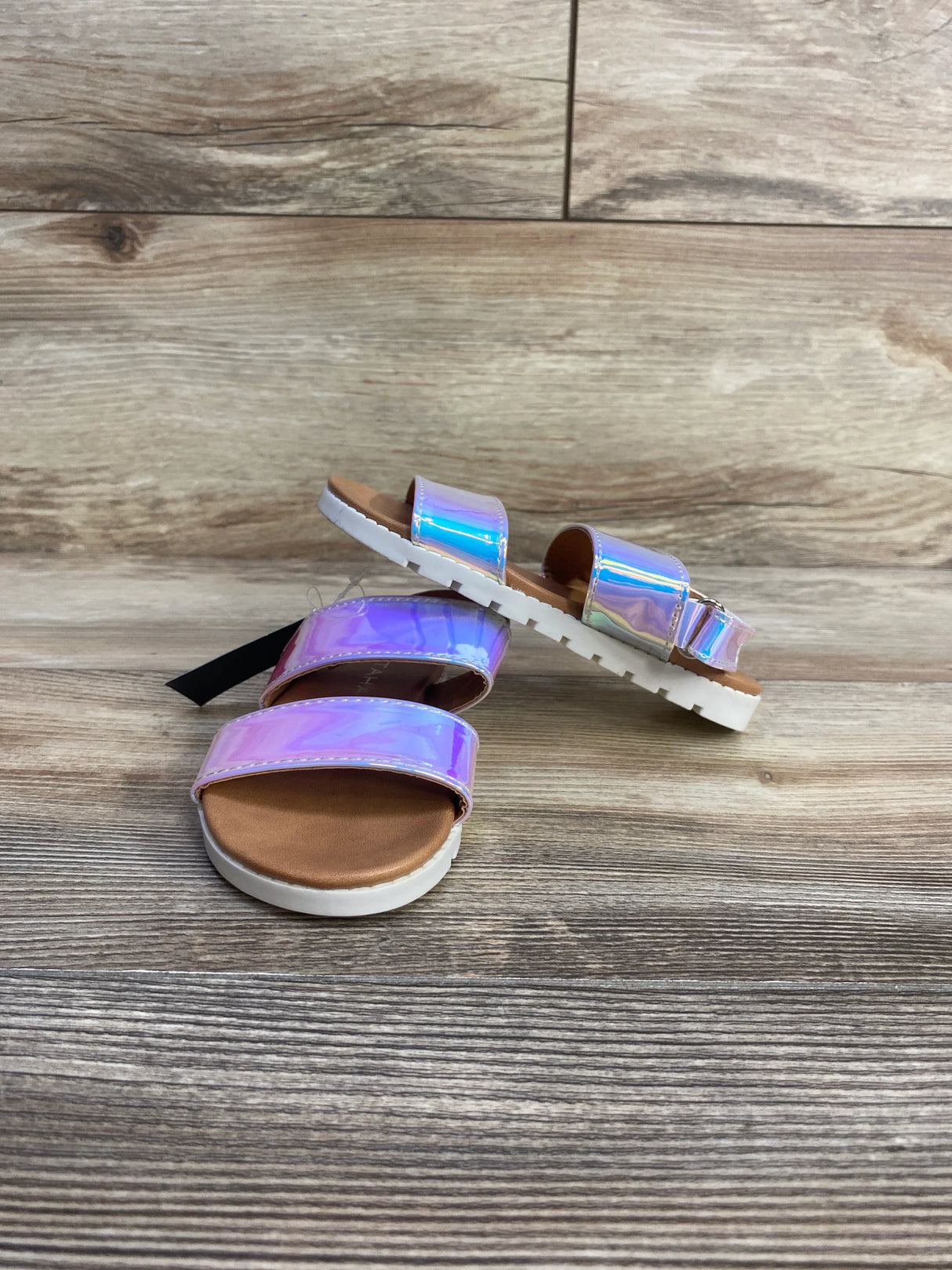 NEW Tahari Iridescent Sandals sz 8c - Me n Mommy To Be