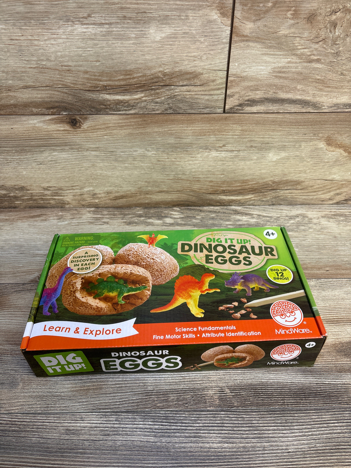NEW MindWare Dig It Up: Dinosaur Eggs
