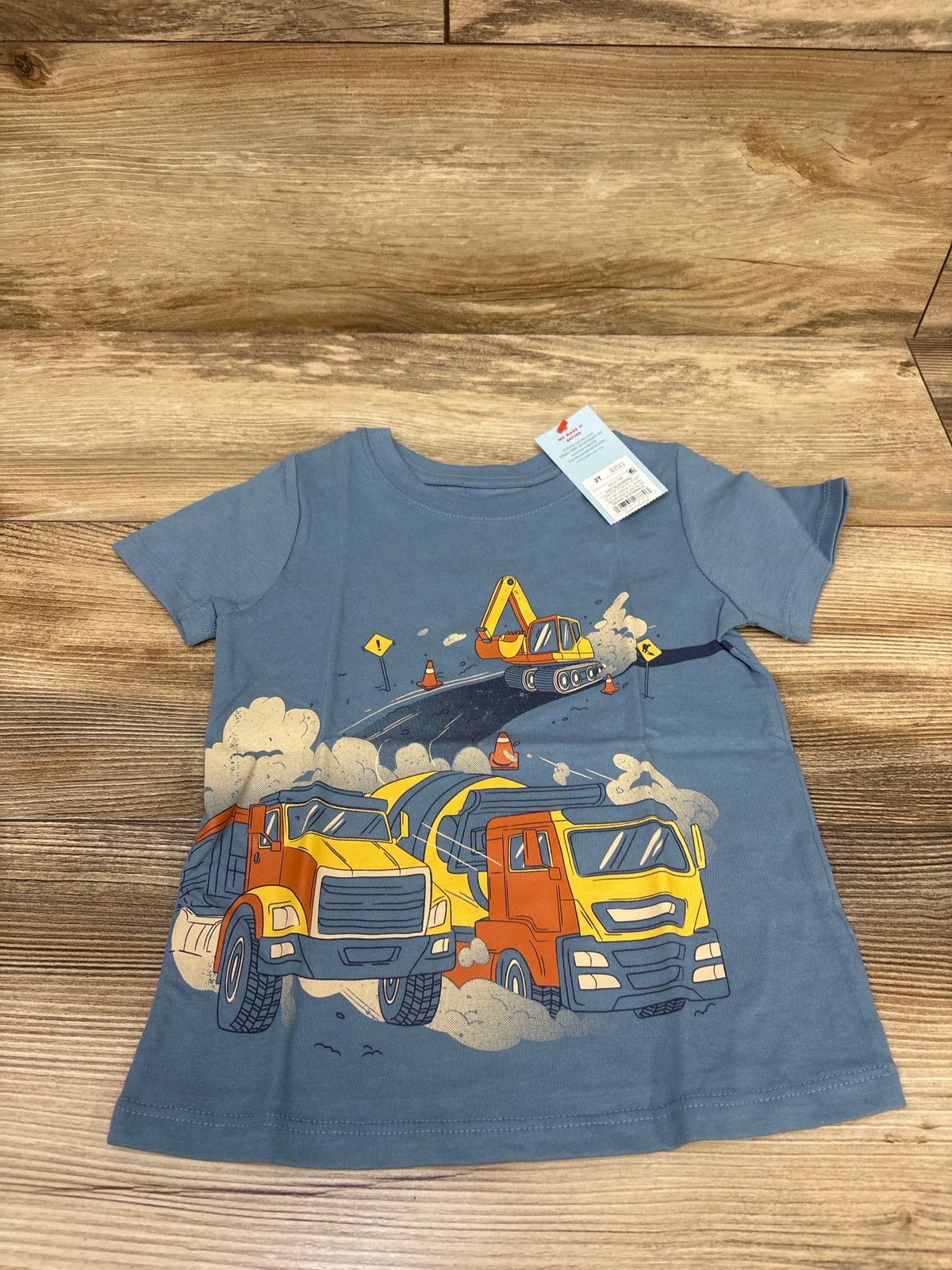 NEW Cat & Jack Shirt Blue sz 2T