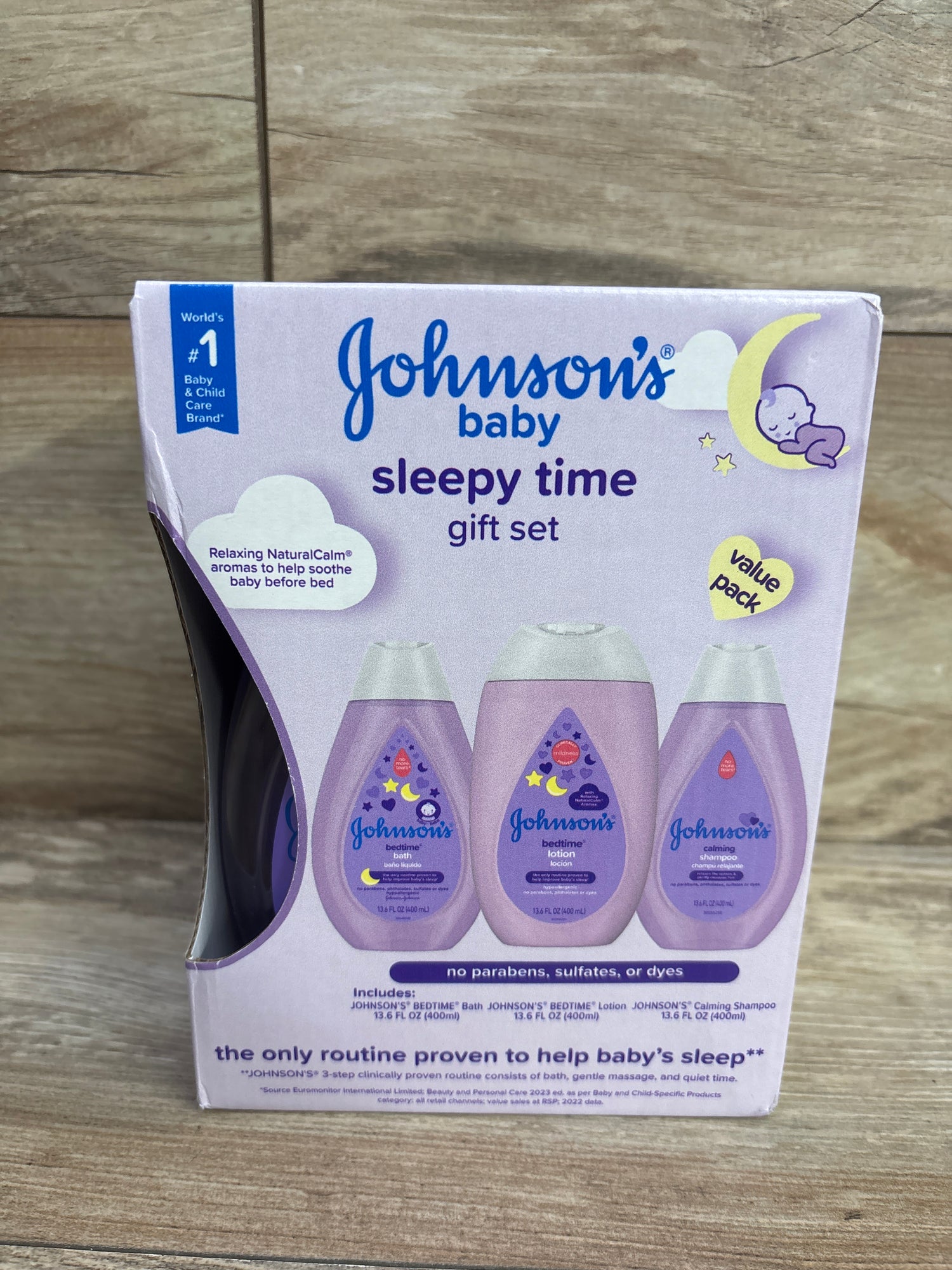 NEW Johnson's Sleepy Time Baby Gift Set