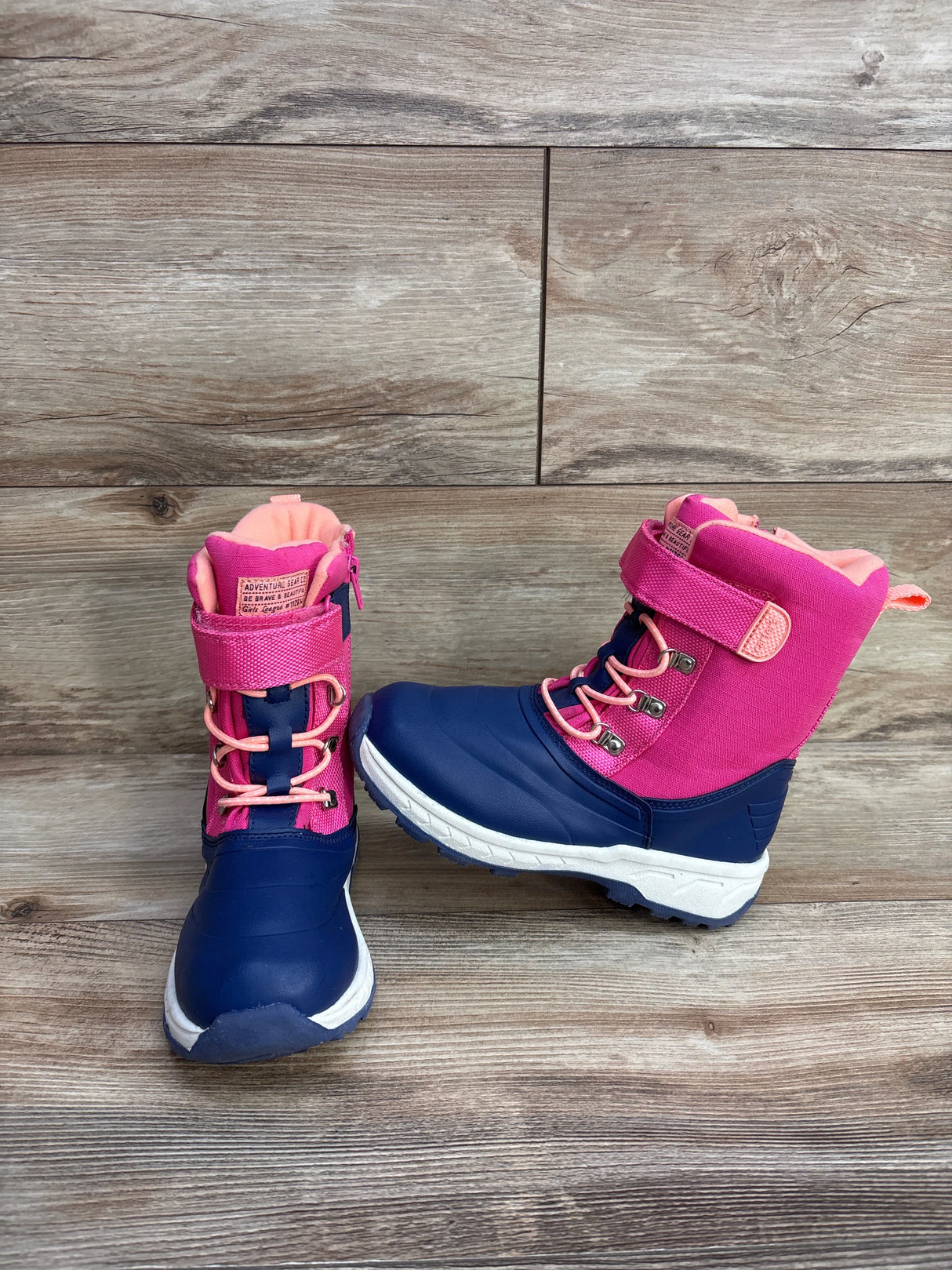 Carter's Lunar G Winter Outdoor Boots Navy sz 2Y