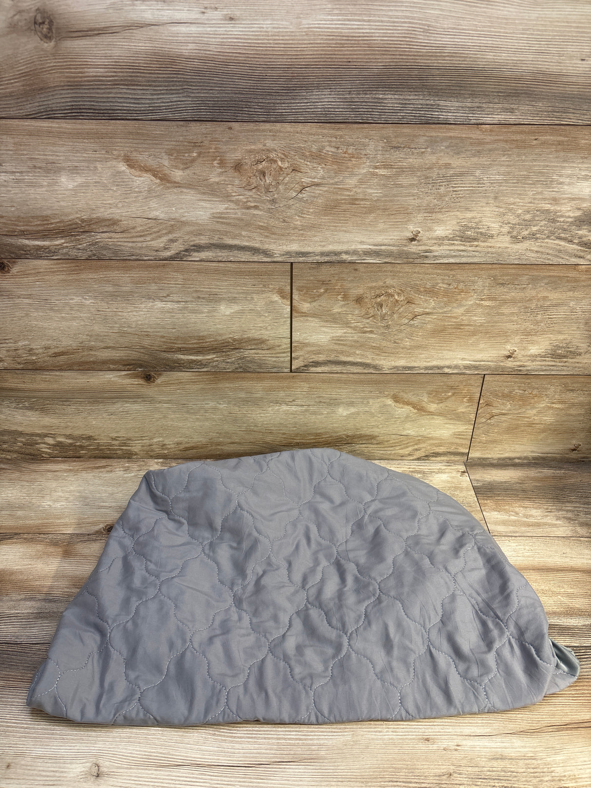 Biloban Waterproof Quilted Bassinet Mattress Pad Cover Grey