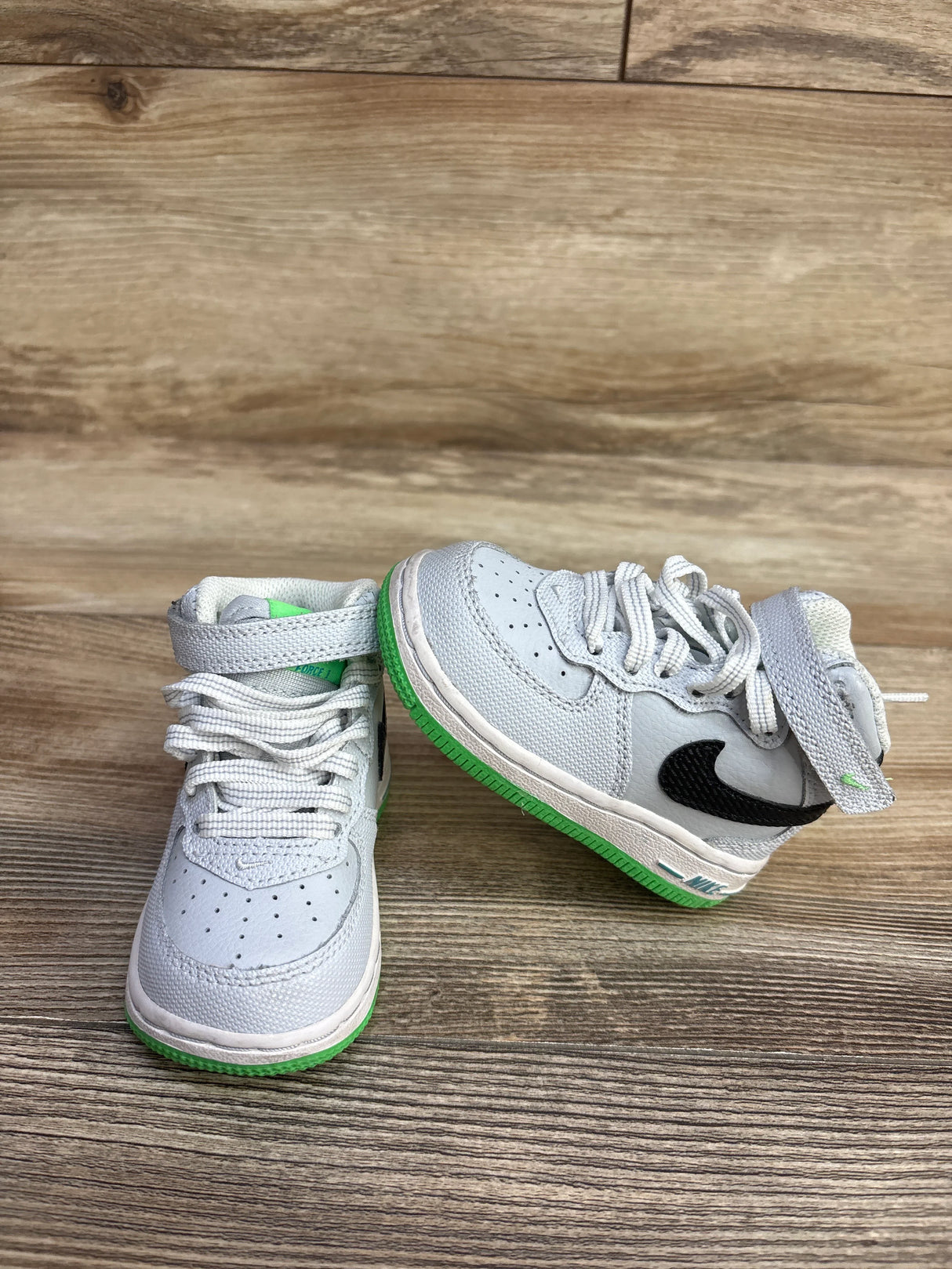 Nike Air Force 1 Mid TD 'Grey' Sneakers sz 4c