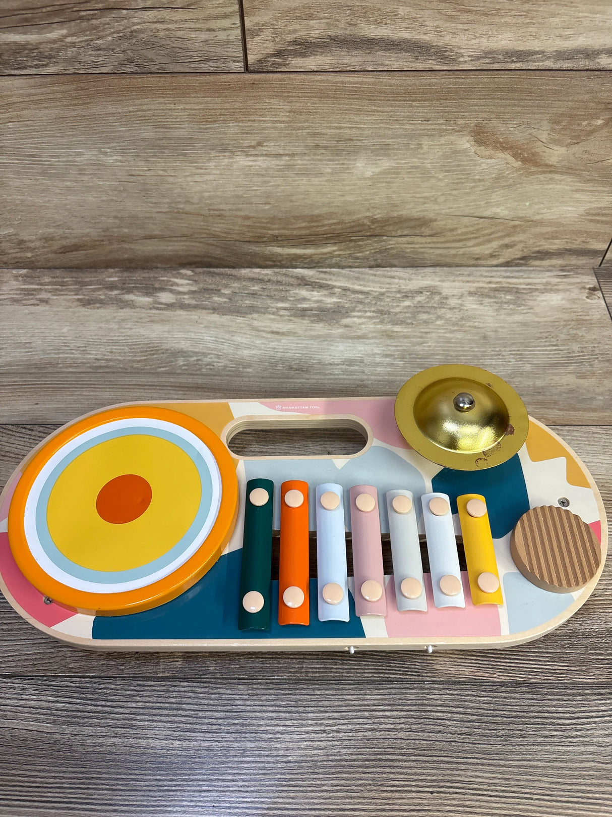 Manhattan Toy Beats to Go Wooden Musical Learning Toy