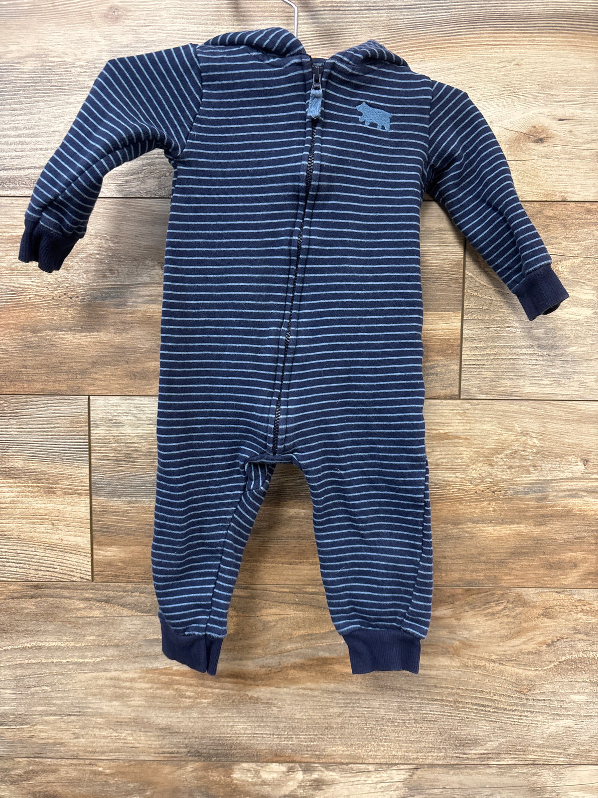 Carter's Hooded Coverall Blue sz 12m