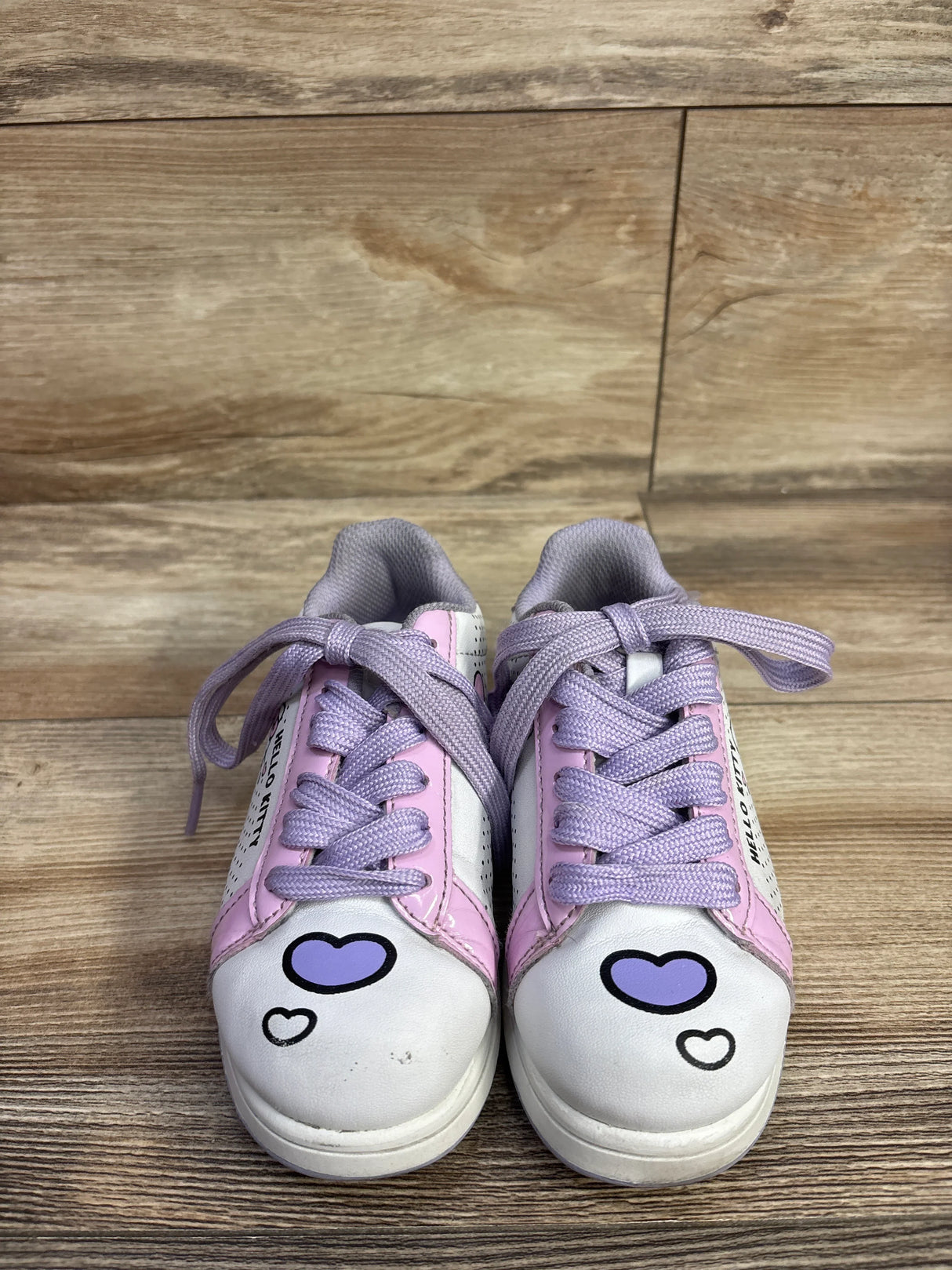 Sanrio Hello Kitty Lace Up Sneakers White sz 11c