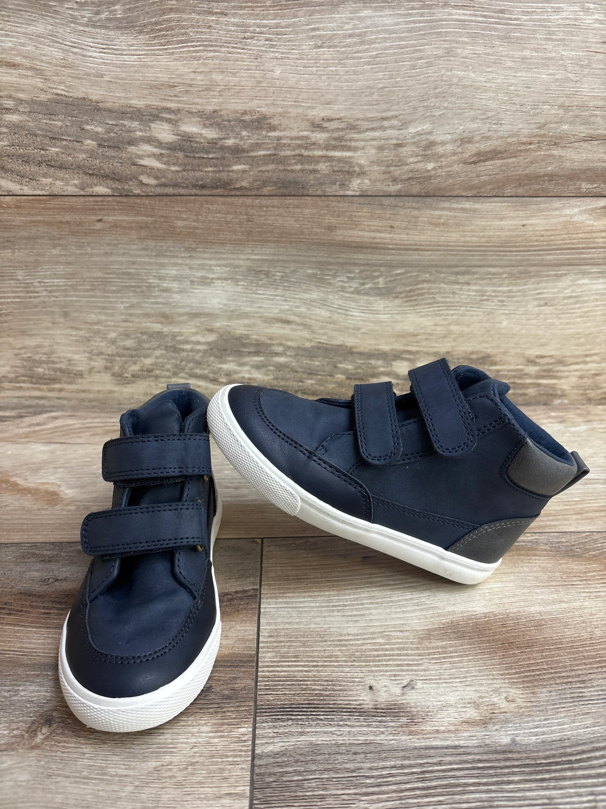 Cat & Jack Xavier High Top Sneakers Navy sz 10c