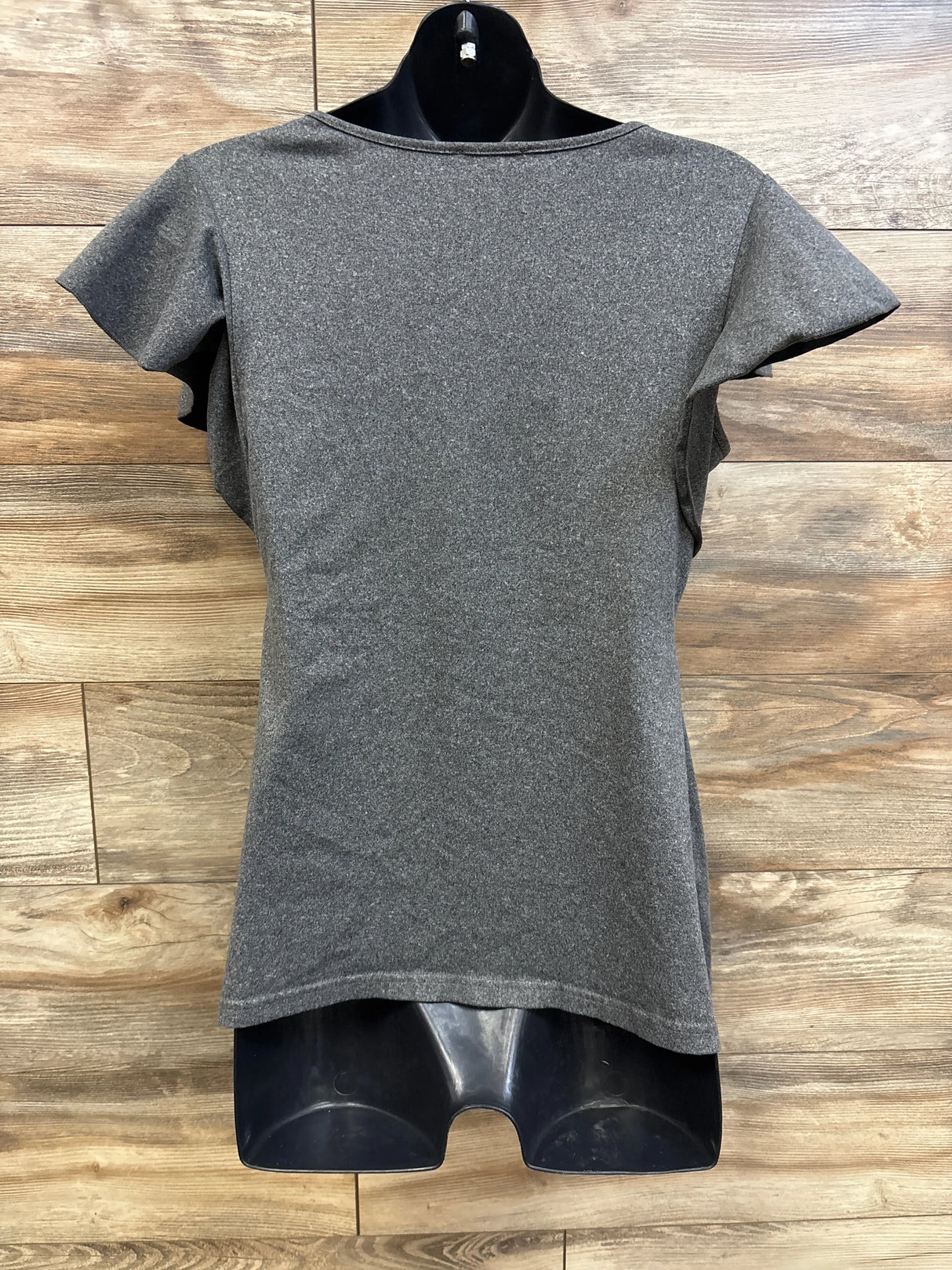 Ekouaer Maternity V-Neck Nursing Shirt Grey sz Medium
