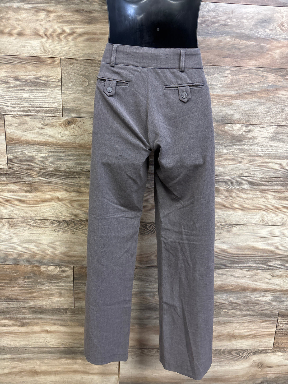 NEW Three Seasons Maternity Straight Leg Woven Dress Pants Grey sz Small