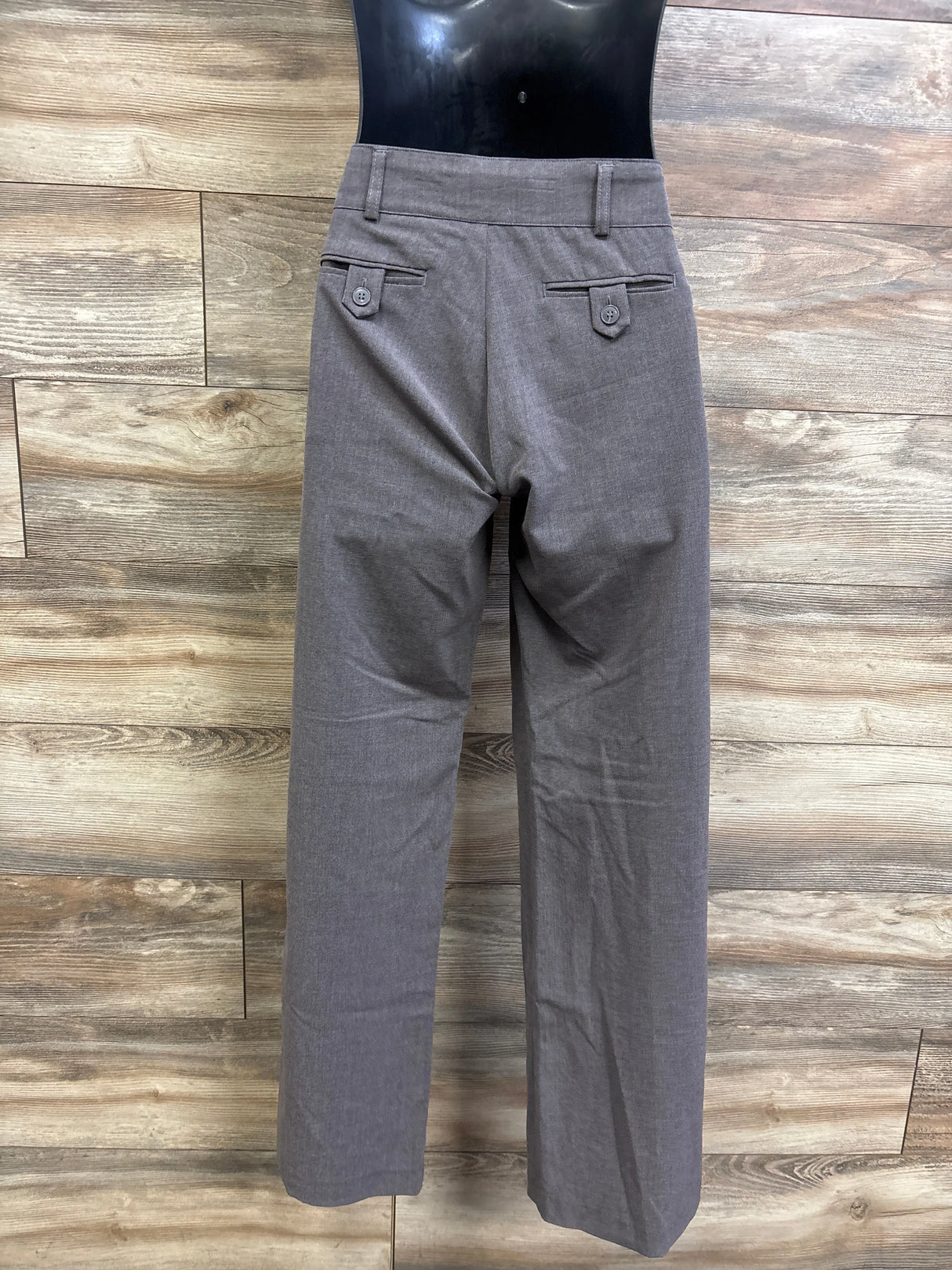 NEW Three Seasons Maternity Straight Leg Woven Dress Pants Grey sz Small