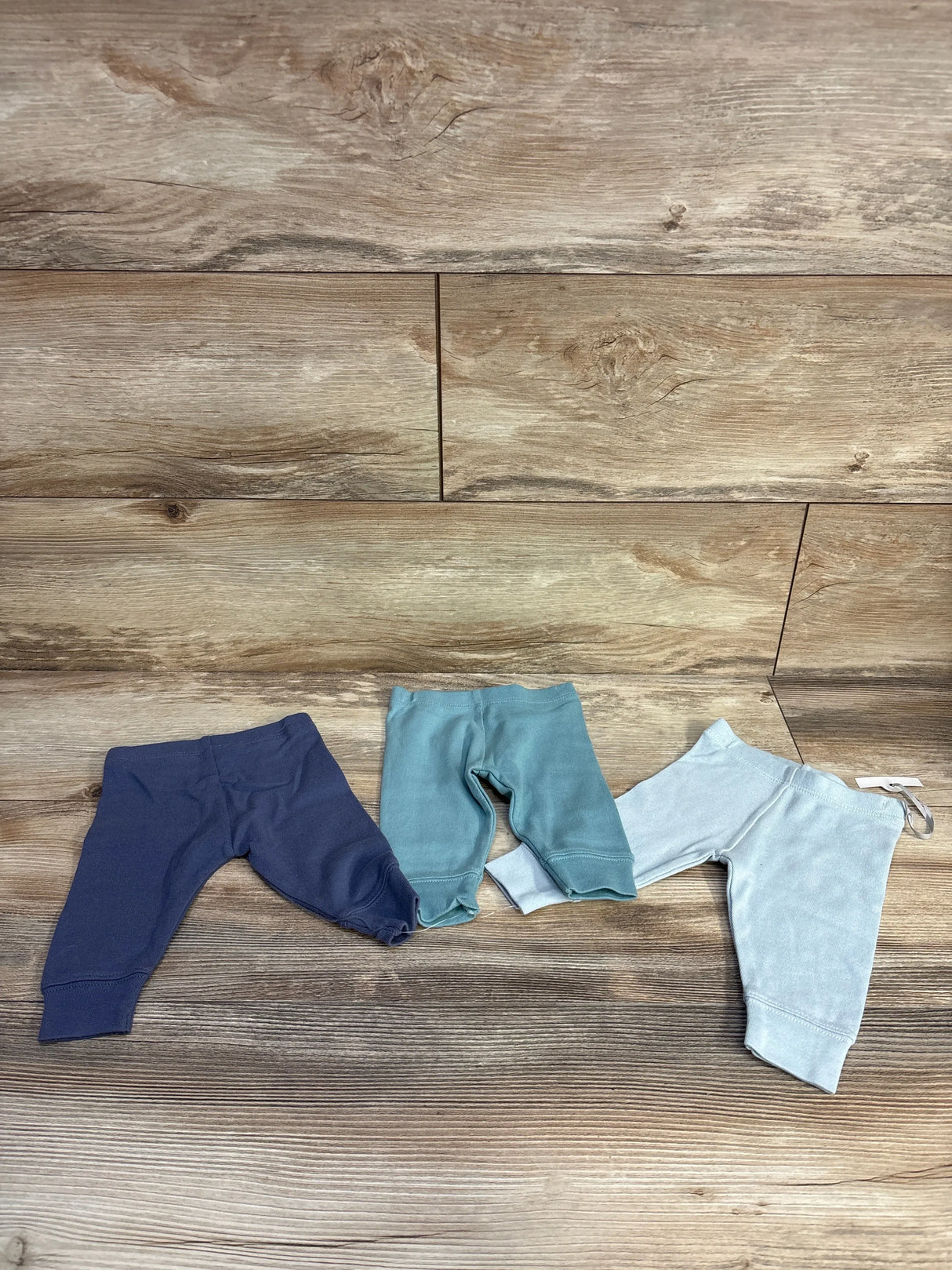 NEW Cloud Island 3pk Pull On Pants Green/Blue sz Newborn