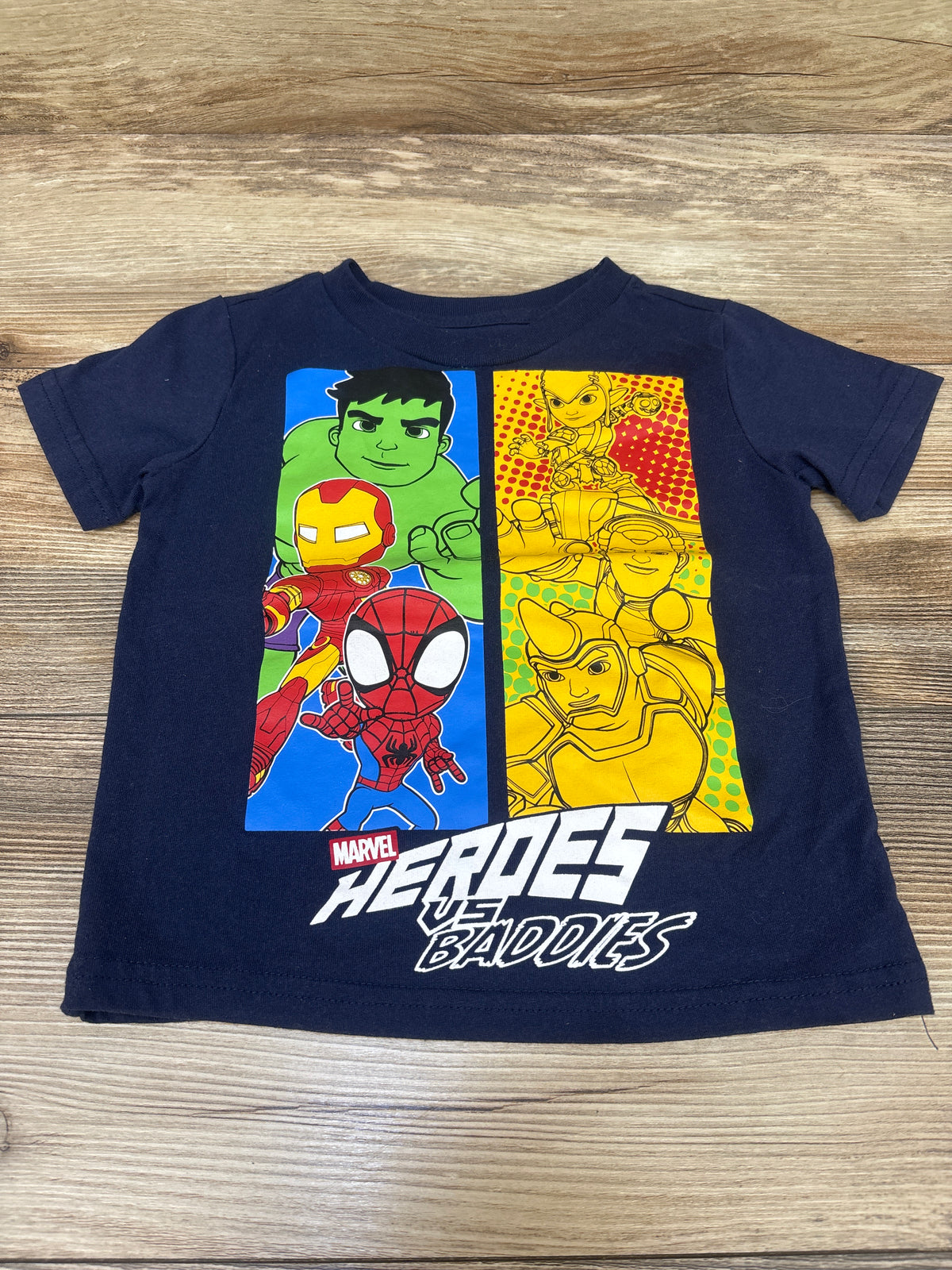 Marvel Graphic Shirt Navy sz 2T