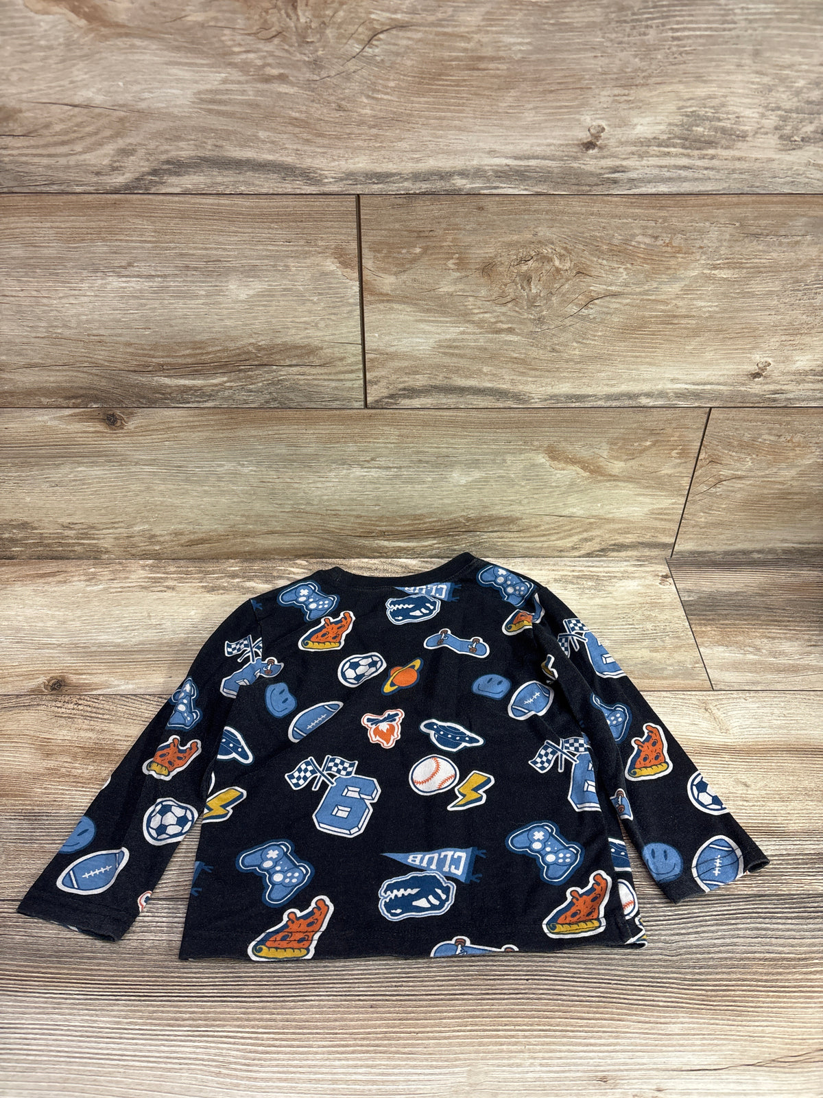 Jumping Beans Sports Shirt Black sz 3T