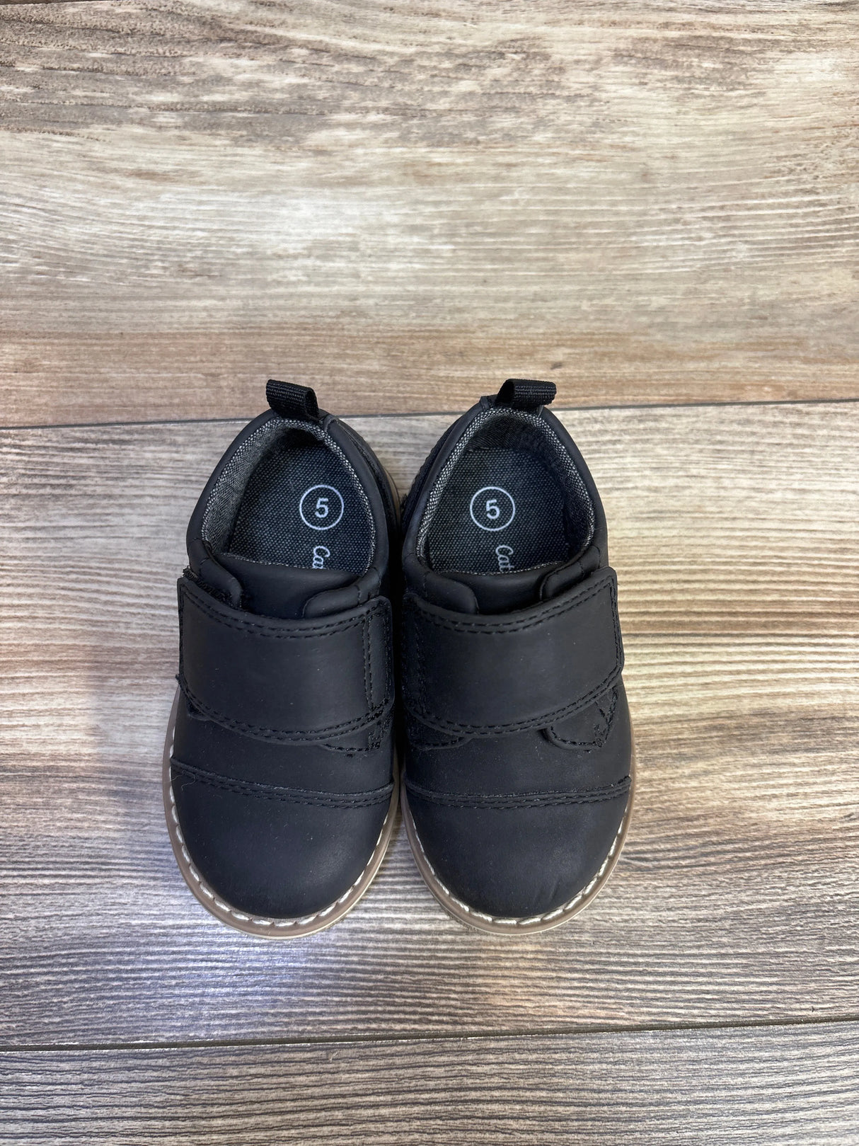 Cat & Jack Adonis Derby Shoes Black sz 5c