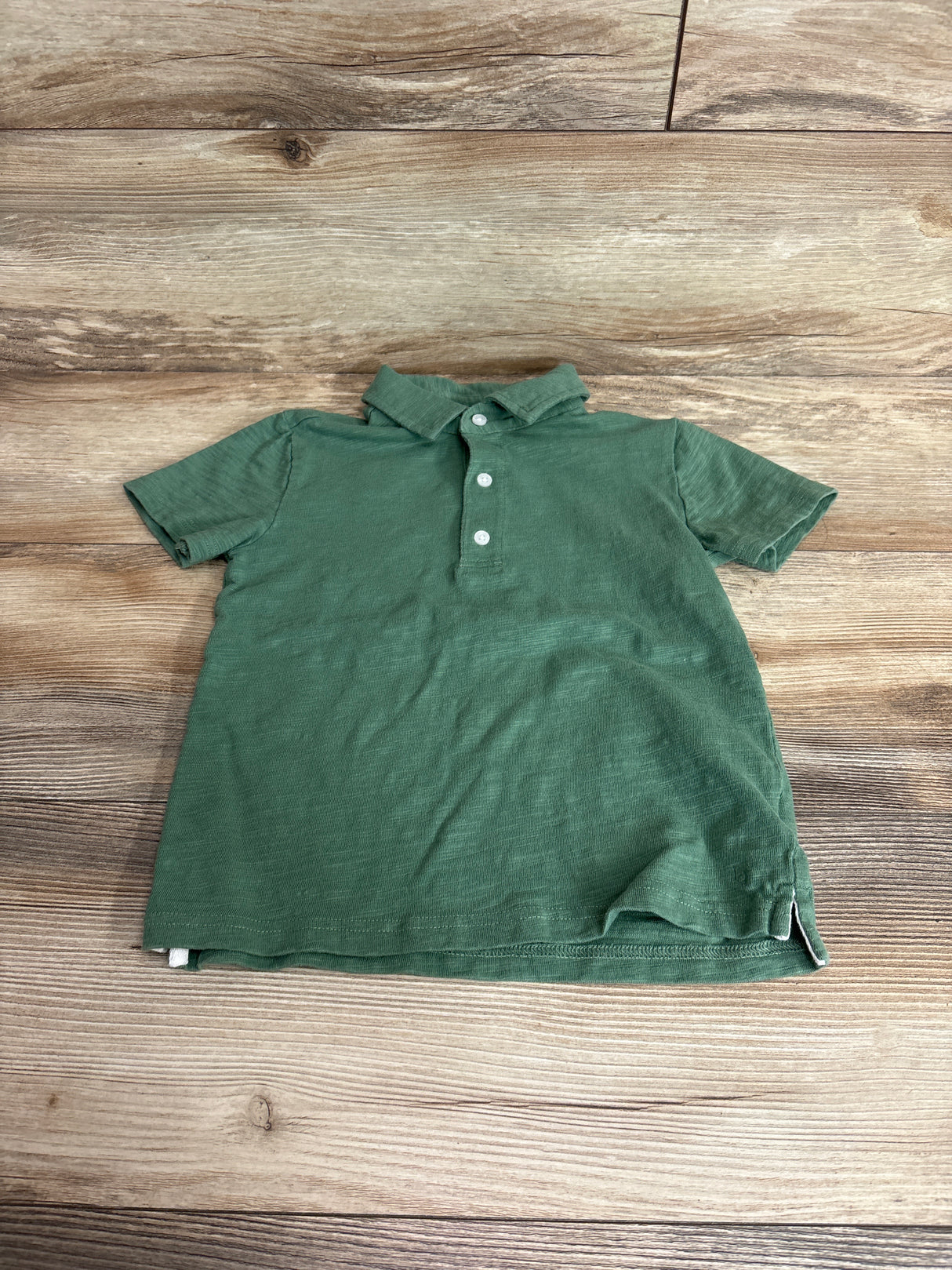 Janie & Jack The Classic Pique Polo Shirt Green sz 5T