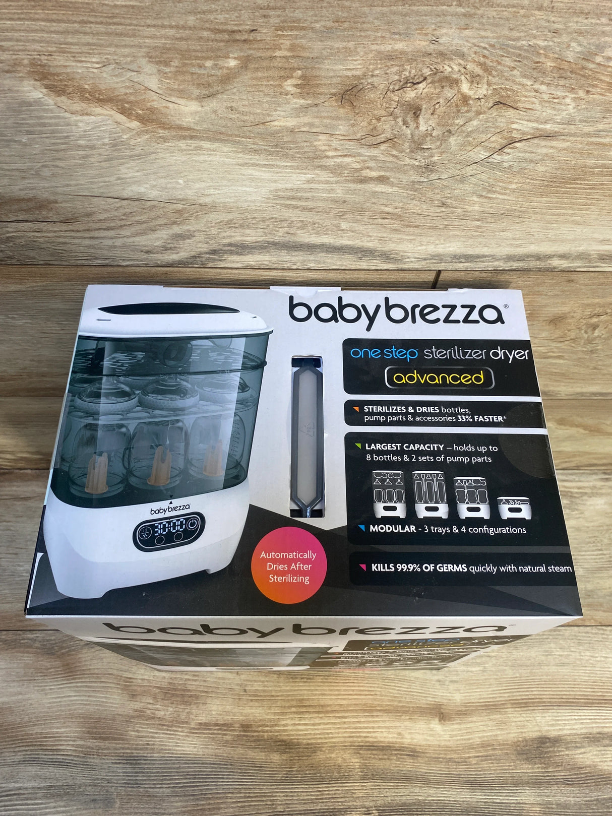 NEW Baby Brezza One Step Baby Bottle Sterilizer & Dryer Advanced
