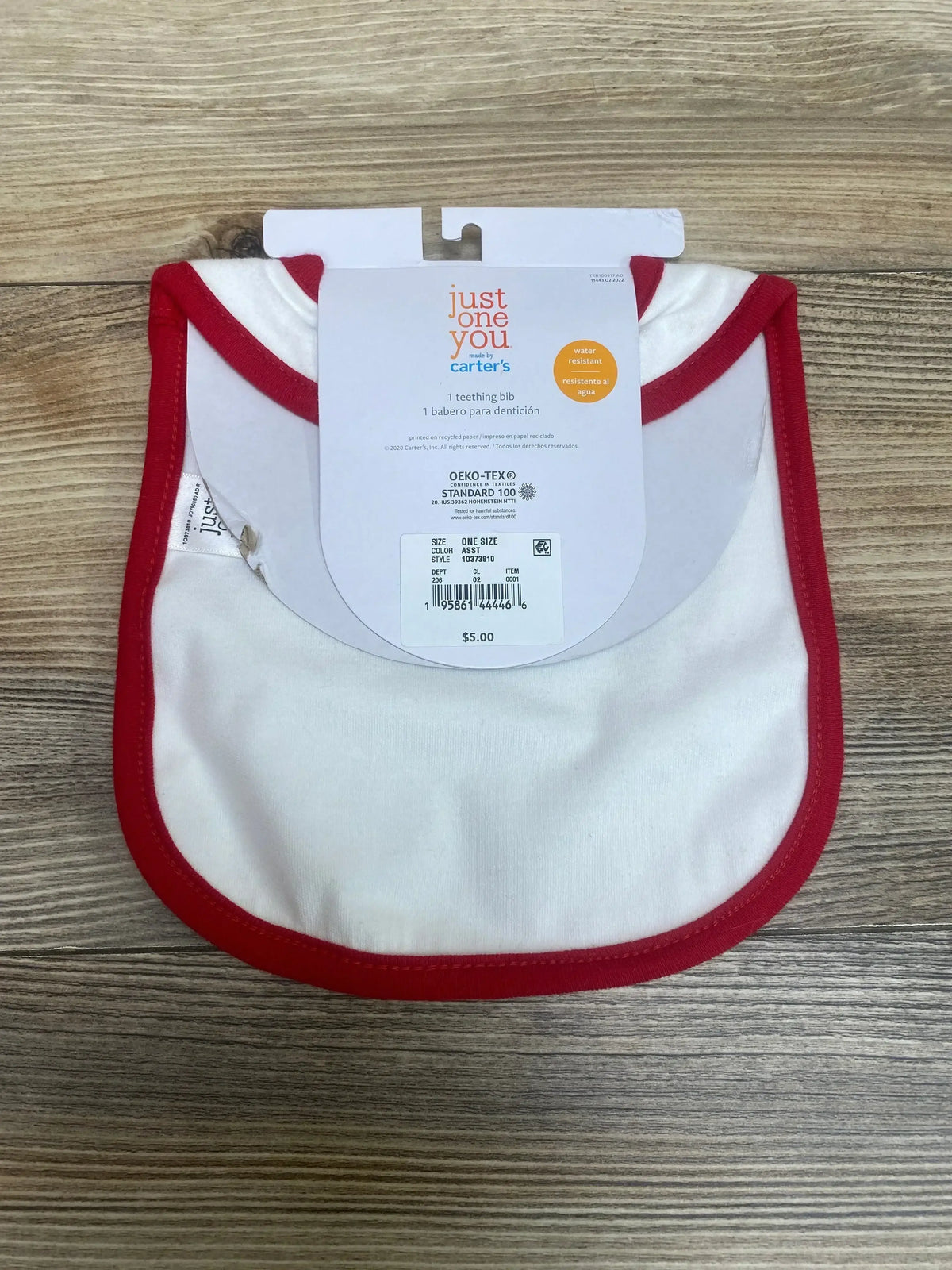 NEW Just One You My First Christmas Bib - Me n Mommy To Be
