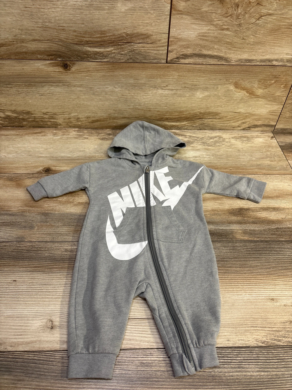 Nike Hooded Coverall Grey sz 3m