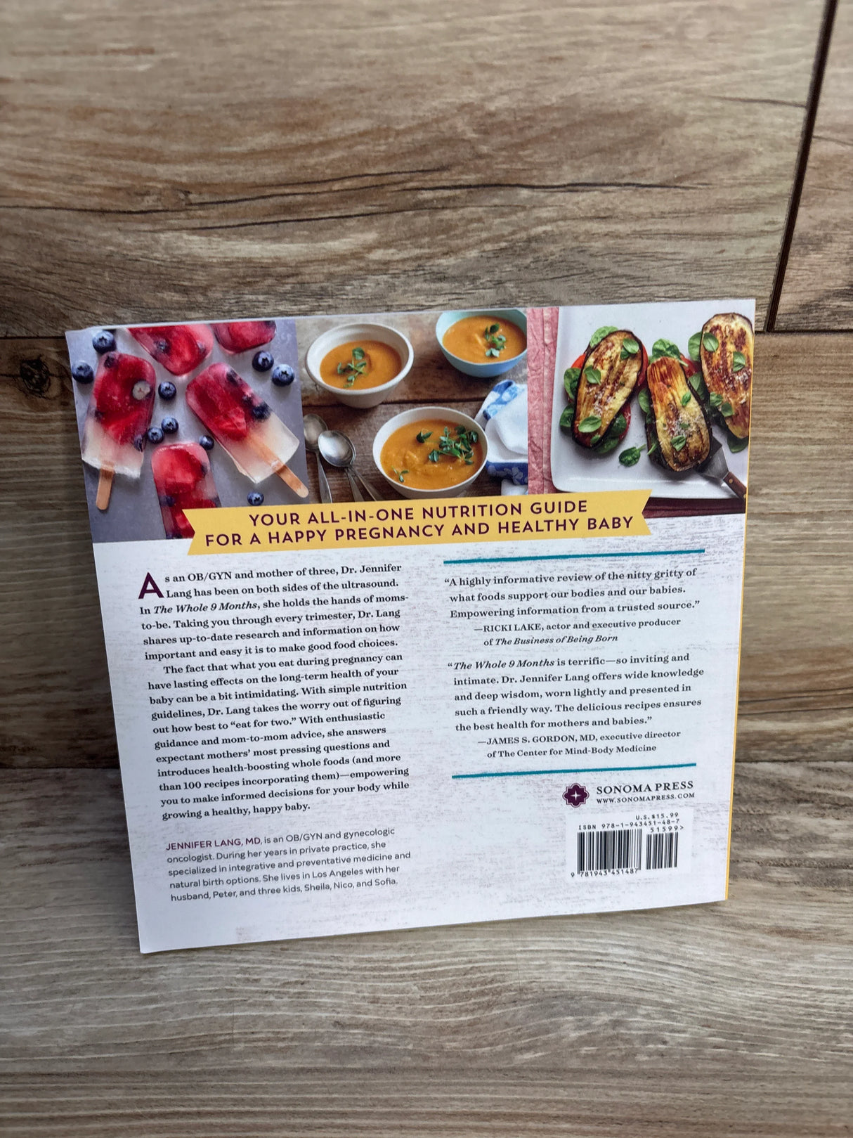 The Whole 9 Months: A Week-By-Week Pregnancy Nutrition Guide Paperback Book