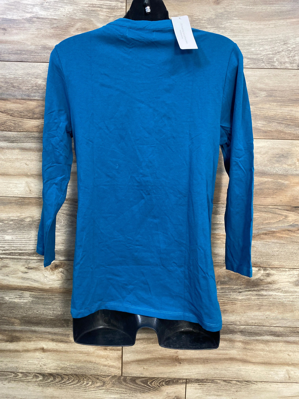NEW Belly Moms Nursing Henley Shirt Blue sz Large - Me n Mommy To Be