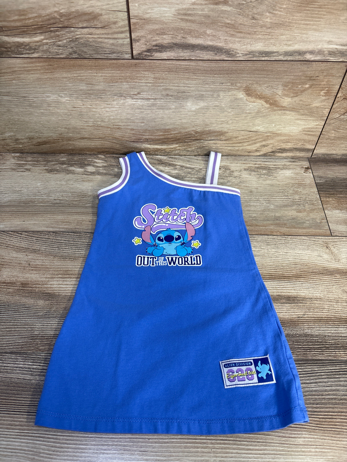 Disney Stitch Tank Dress Blue sz 2T