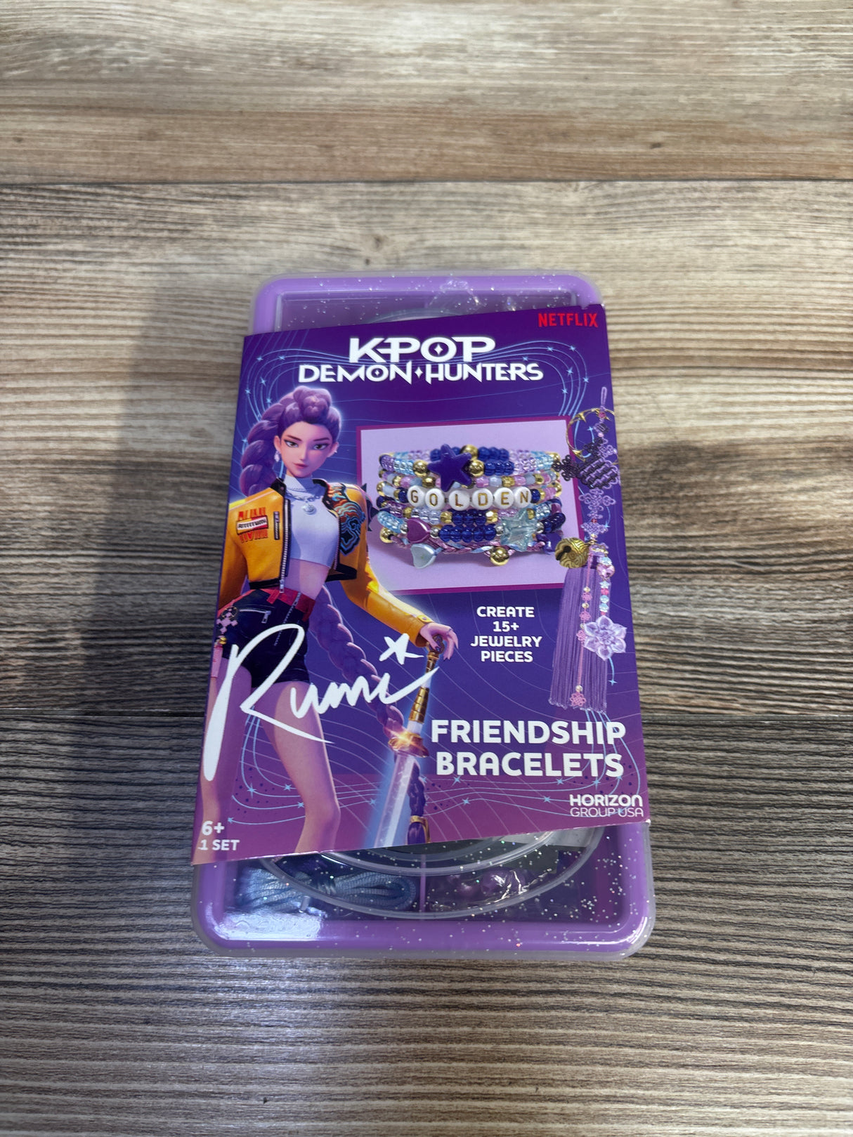 NEW Horizon Group Kpop Demon Hunters Rumi Friendship Bracelet Kit