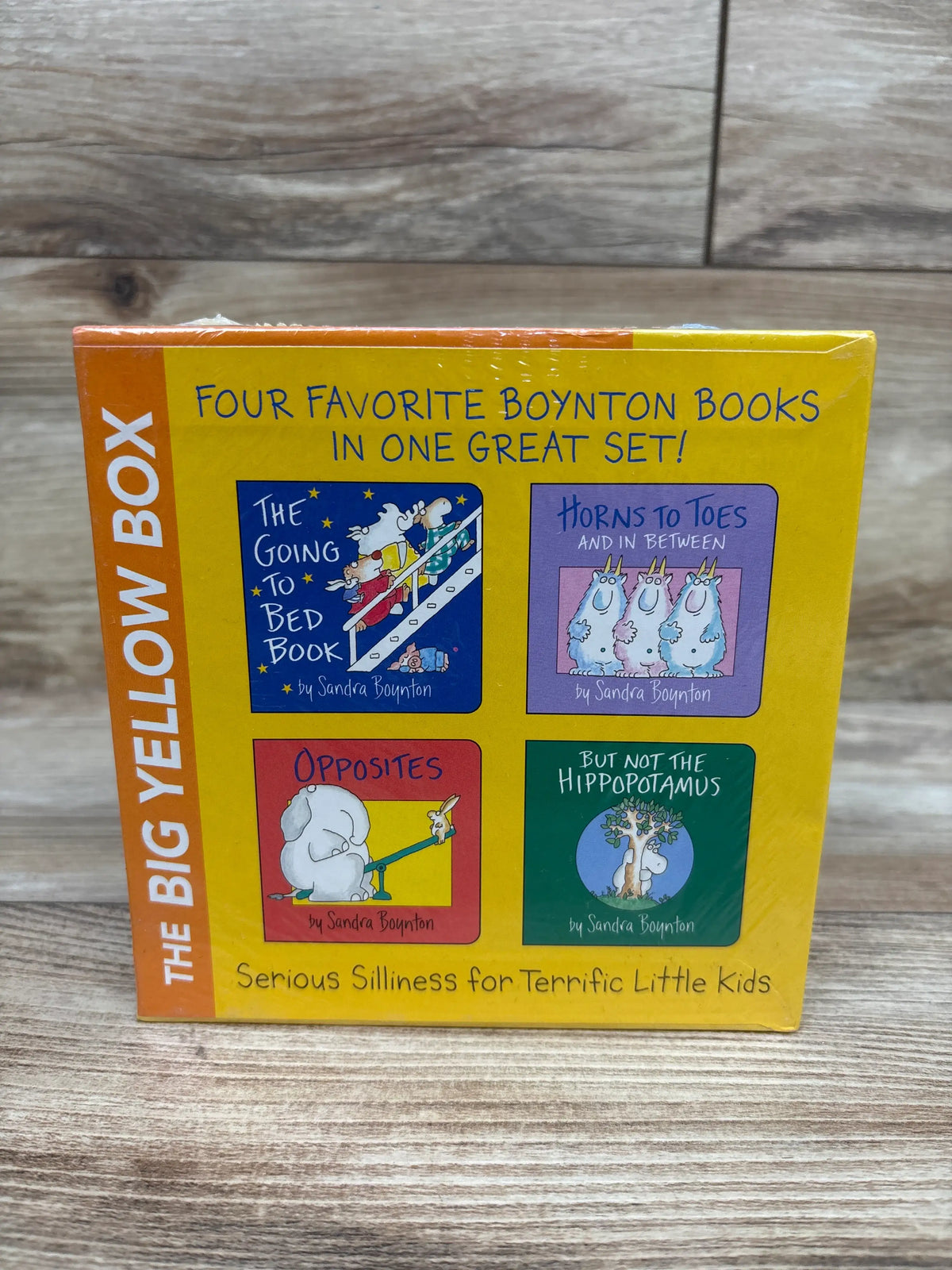 NEW Boynton's Greatest Hits the Big Yellow Box 4pk Board Books