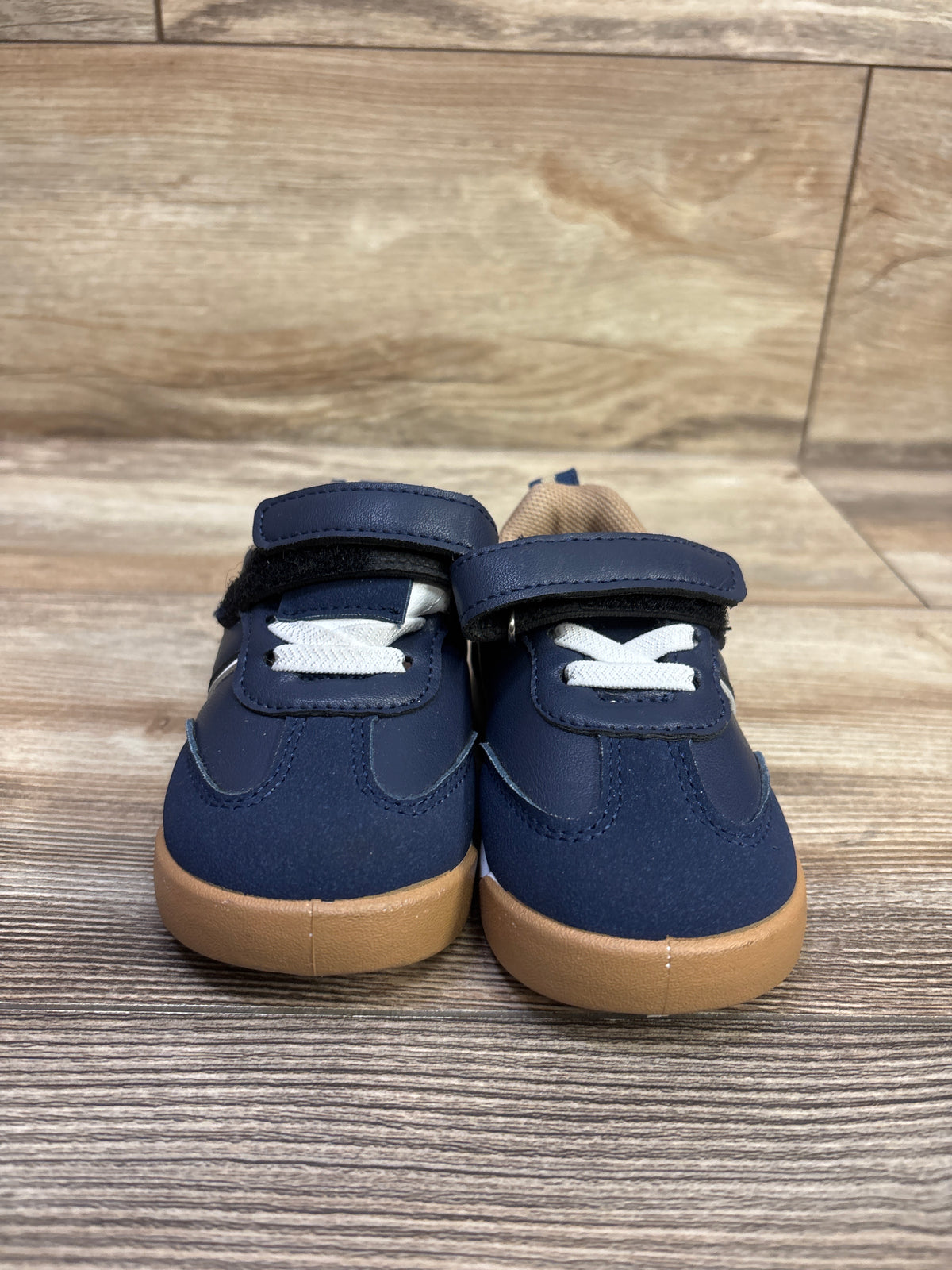 Josmo Hook-and-Loop Sneakers Navy sz 5c