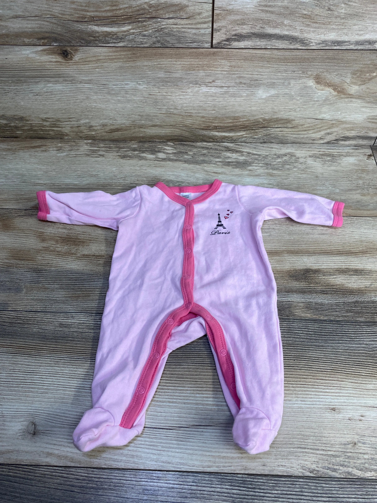 Luvable Friends Paris Sleeper Pink sz 0-3m