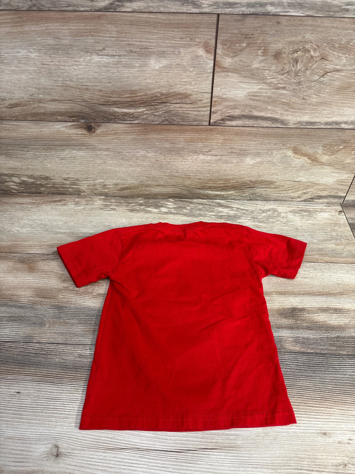 Off-White Knock-Off T-Shirt Red sz 3-4T