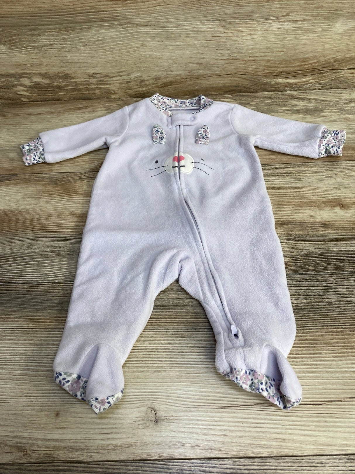 Carter's Bunny Blanket Sleeper Purple sz 3m - Me n Mommy To Be