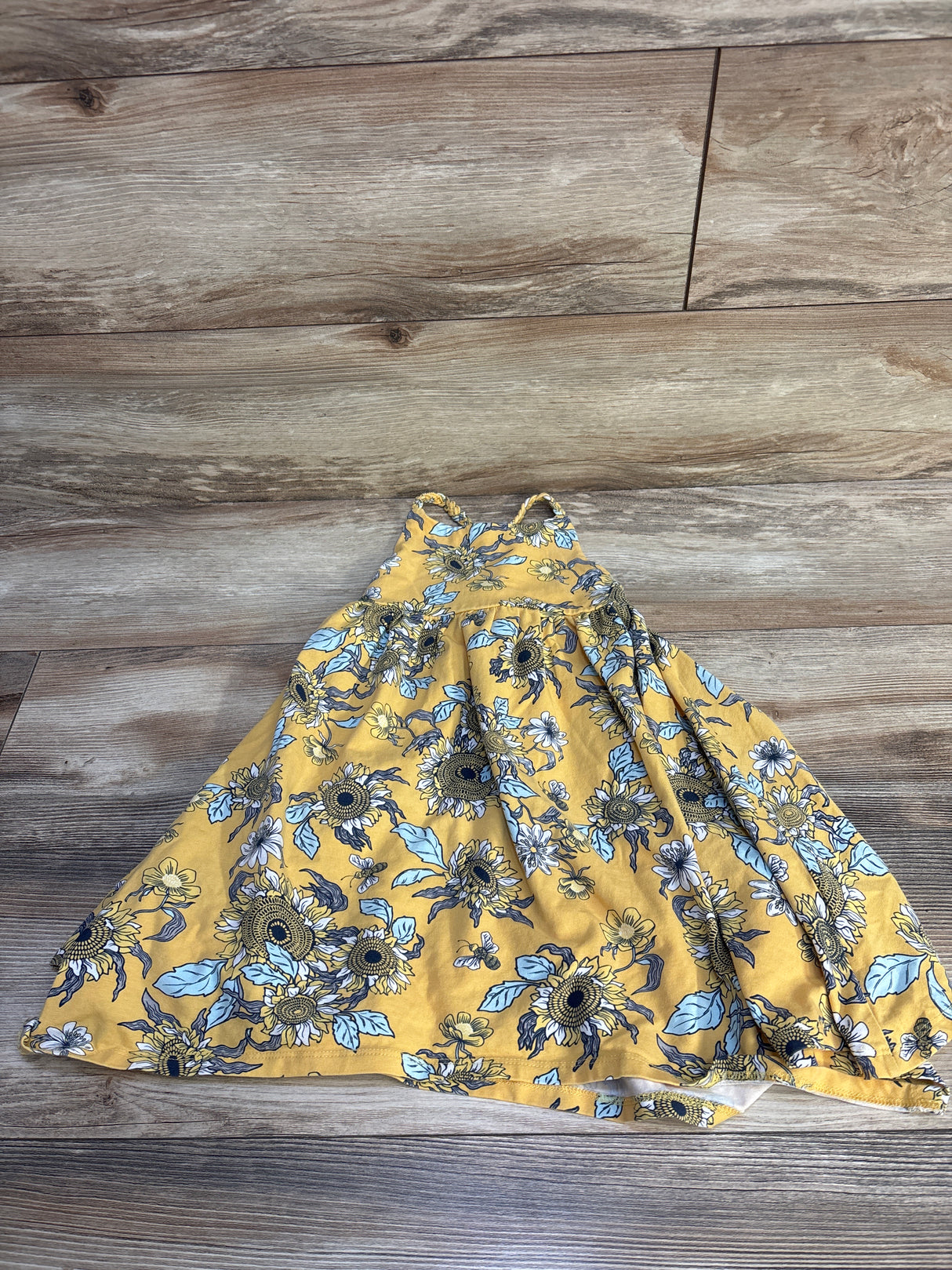 Artisan NY Floral Dress Yellow sz 4T