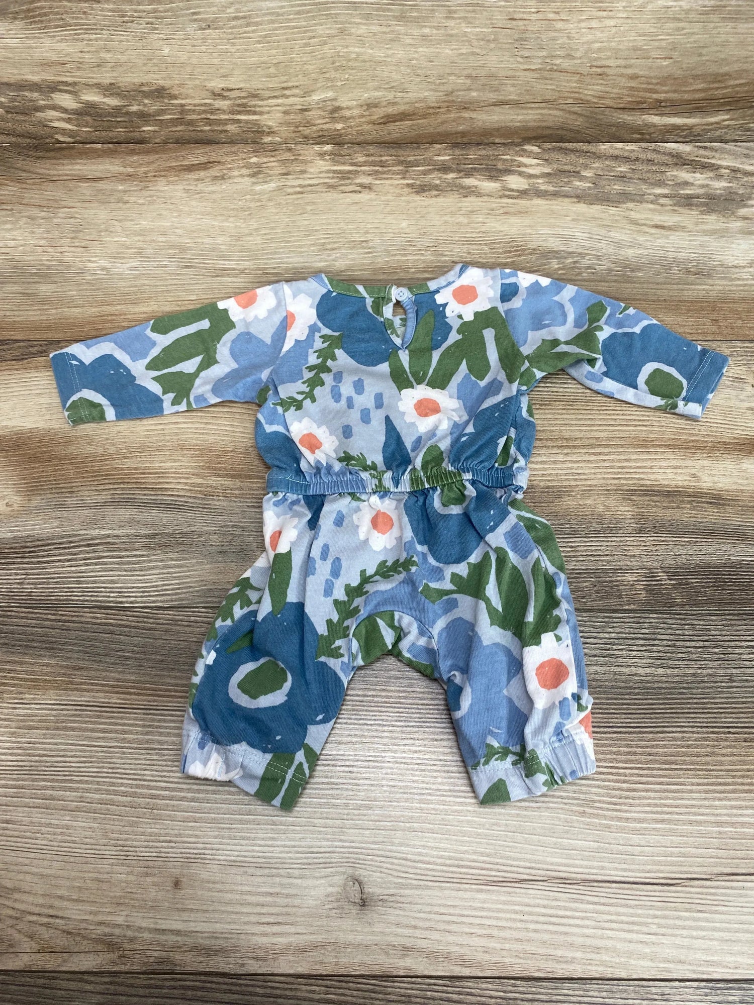 Just One You Floral Coverall Blue sz Newborn - Me n Mommy To Be