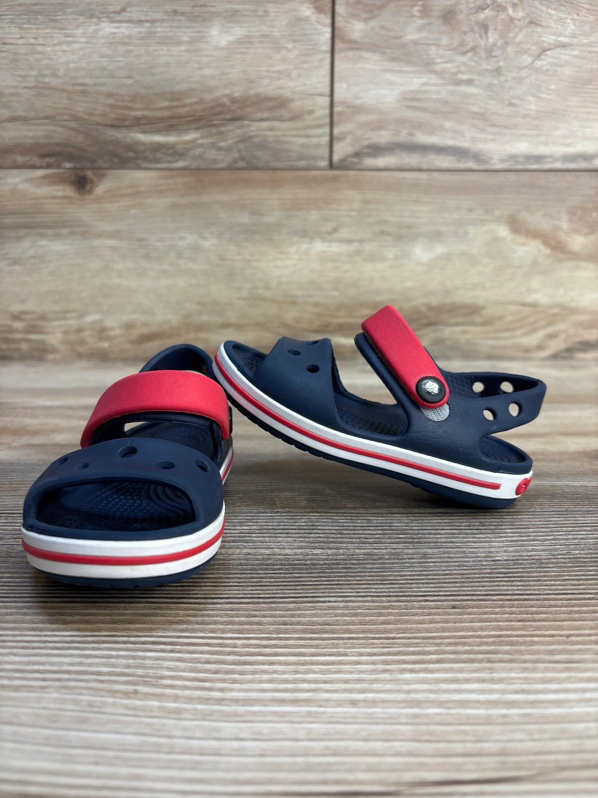 Crocs Crocband Cruiser Sandals Navy sz 7c