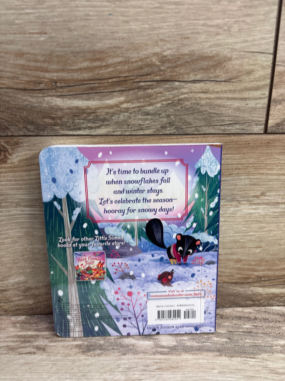 Hooray for Snowy Days! Board Book
