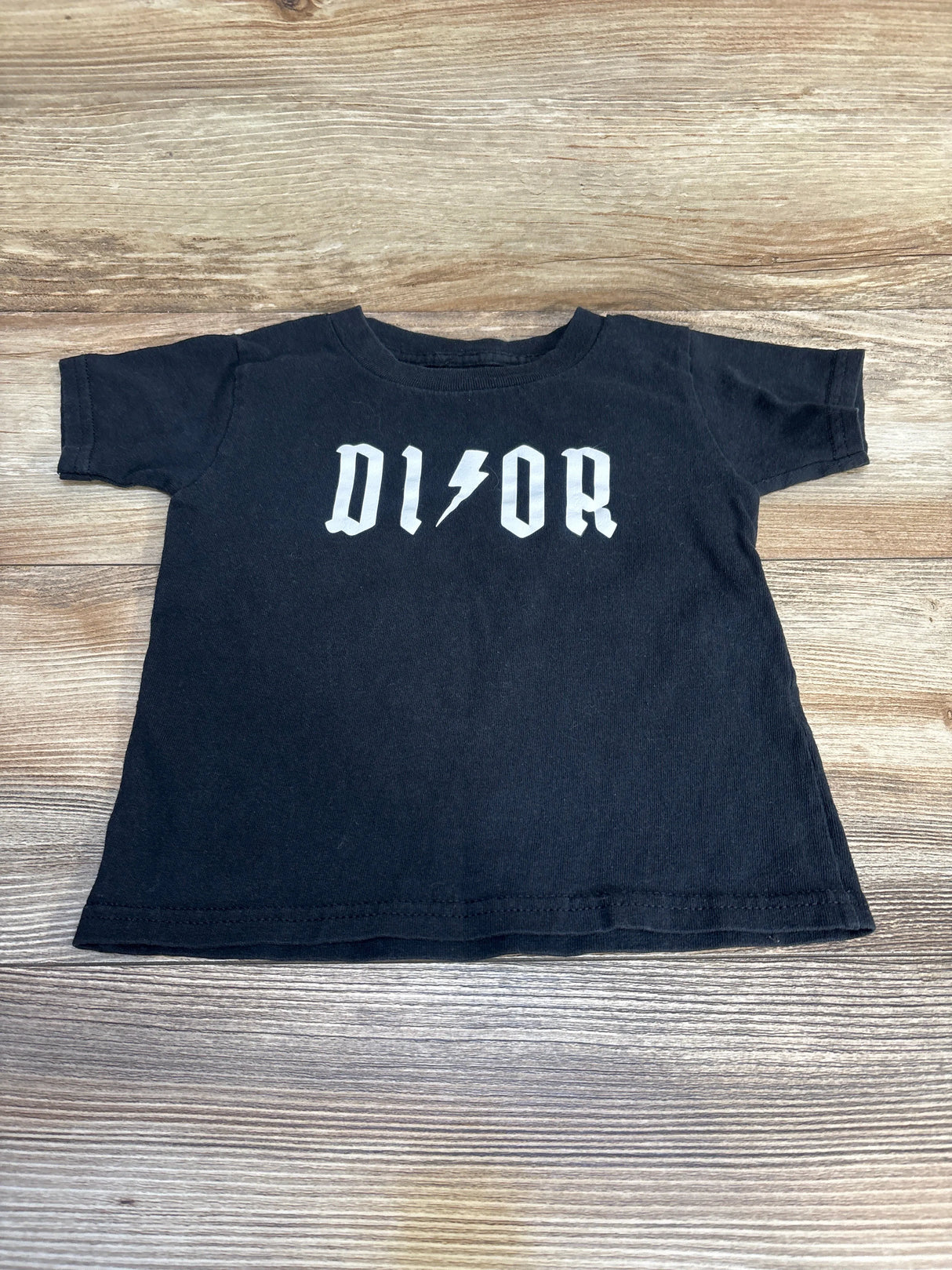 Faux Dior Tee Shirt Black sz 3T