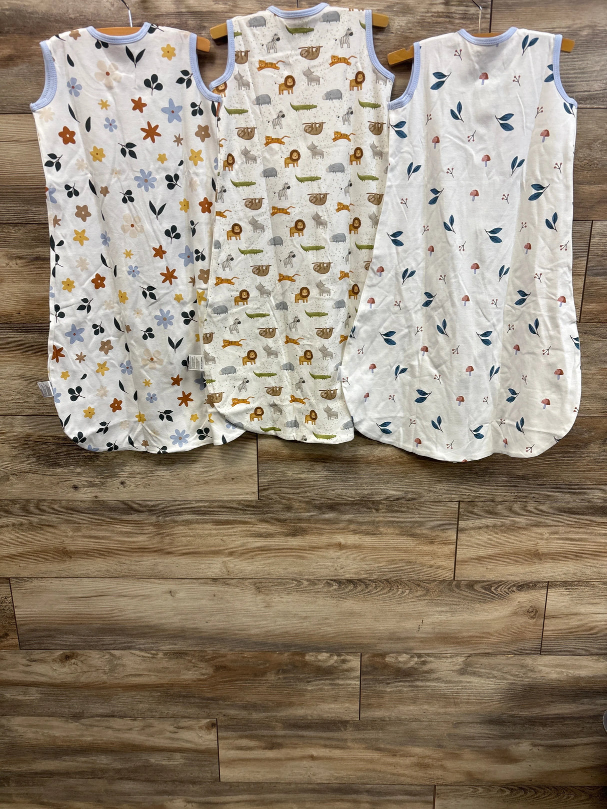 NEW TURMEWU 3pk Sleep Sacks White sz 6-12m