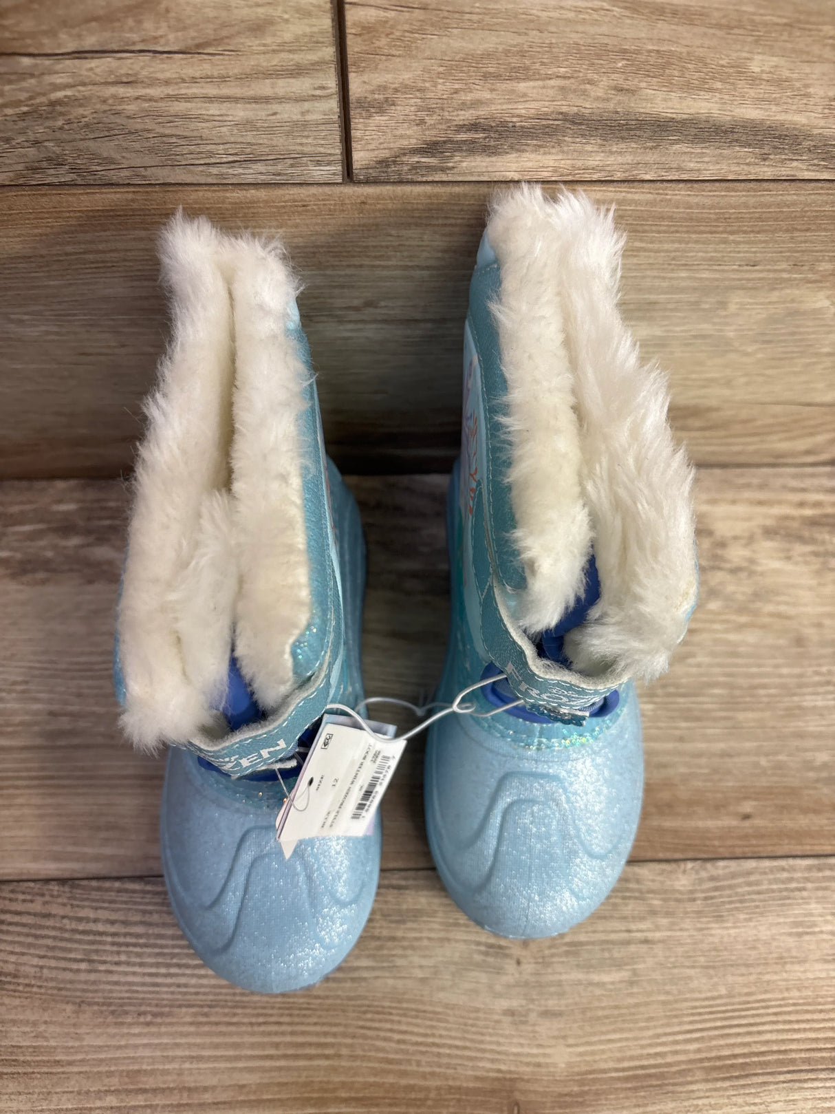 NEW Toddler Girls' Frozen Light-Up Winter Snow Boots sz 12c