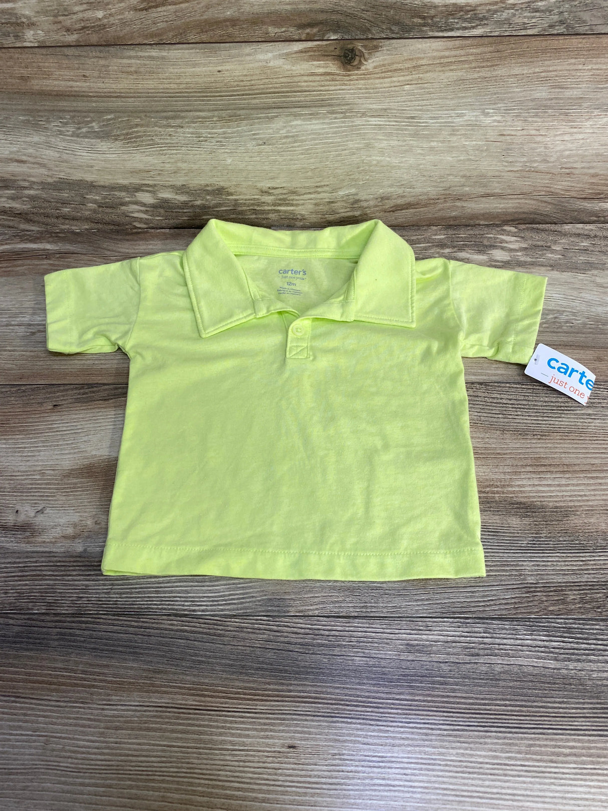 NEW Just One You Polo Shirt Green sz 12m - Me n Mommy To Be