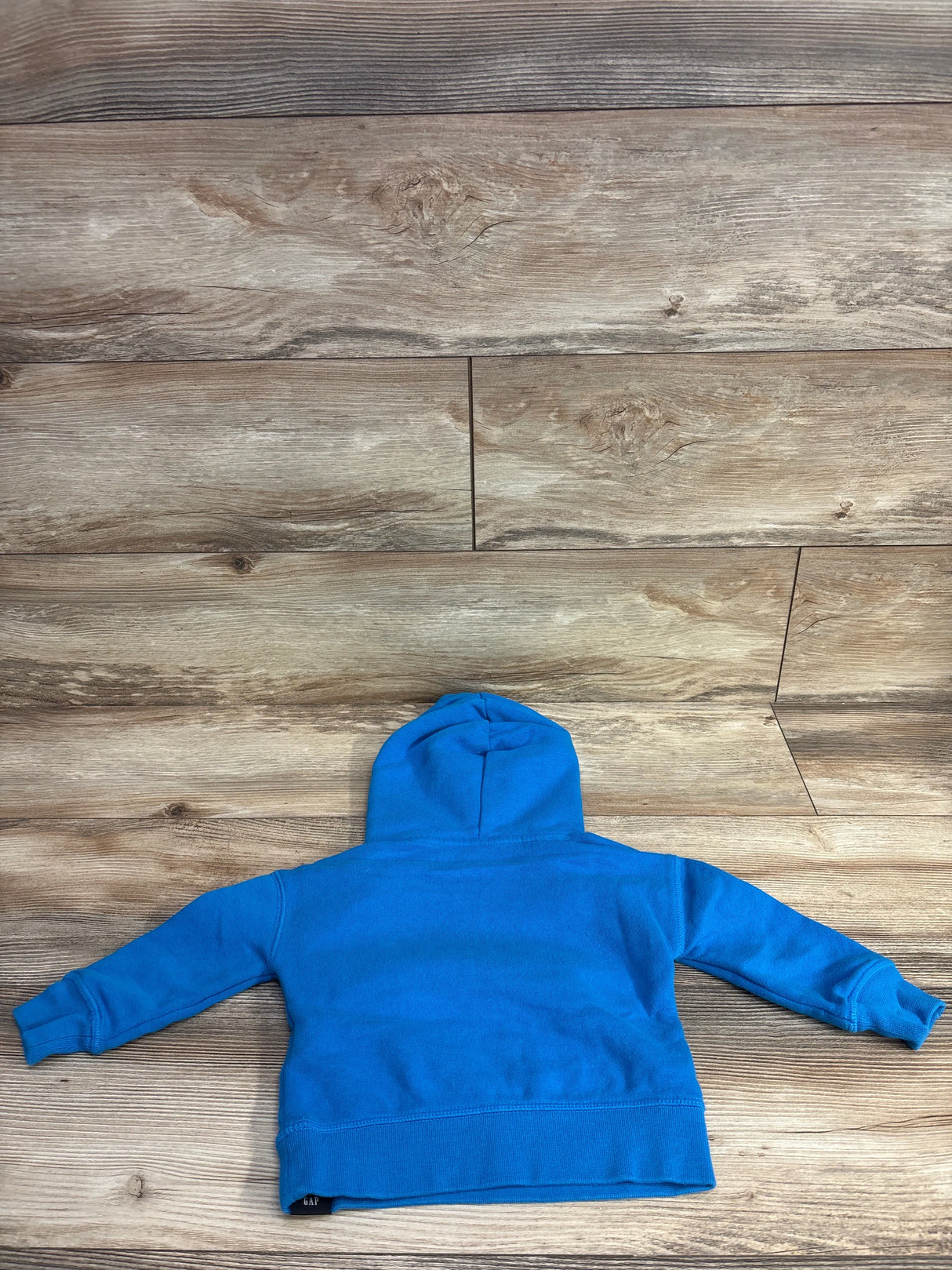 Baby Gap x Smiley World Pull Over Hoodie Light Blue sz 12-18m