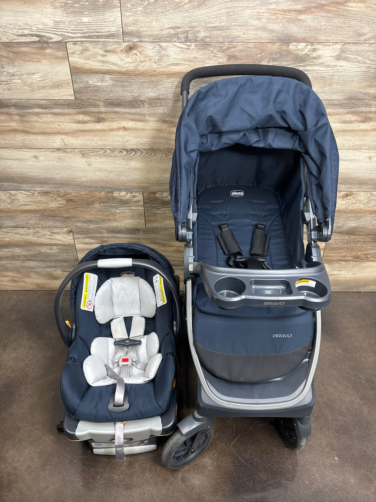 Chicco Bravo Trio Travel System in Brooklyn