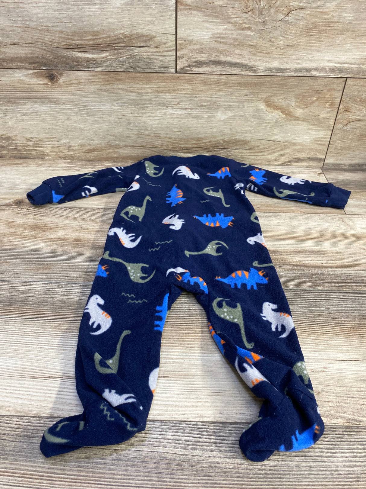 Simple Joys Dino Blanket Sleeper Navy sz 6-9m - Me n Mommy To Be