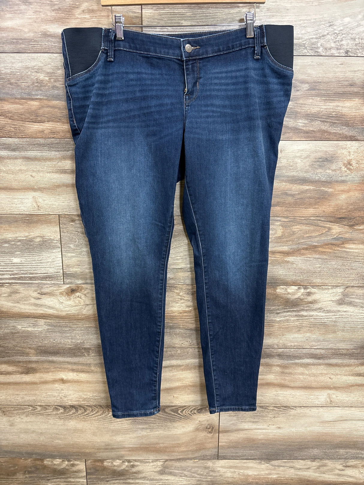 Isabel Maternity Side Panel Skinny Jeans Navy sz XL