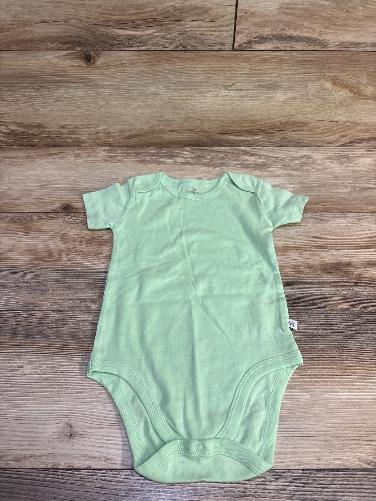 Honest Baby Bodysuit Green sz 24m