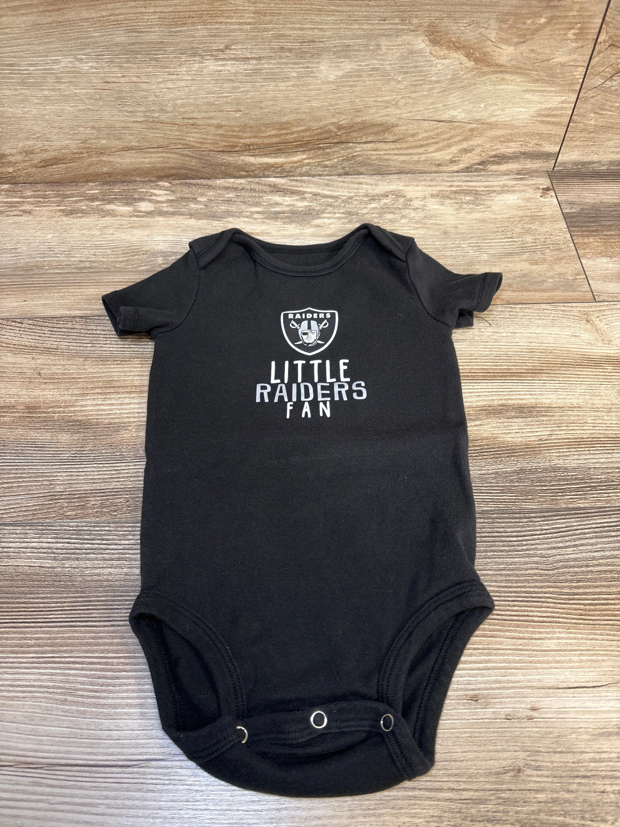 NFL Raiders Bodysuit Black sz 18m
