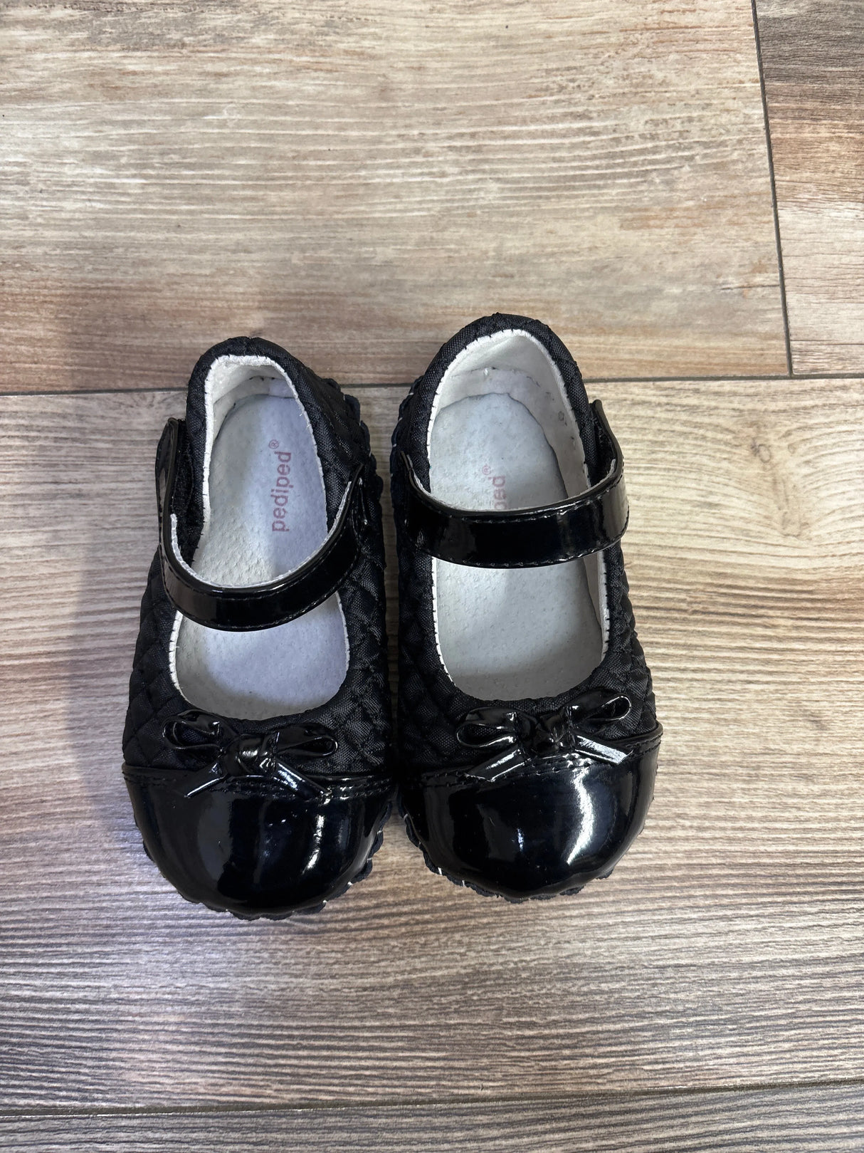 Pediped Originals Naomi Soft Sole Shoes Black sz 5/6c