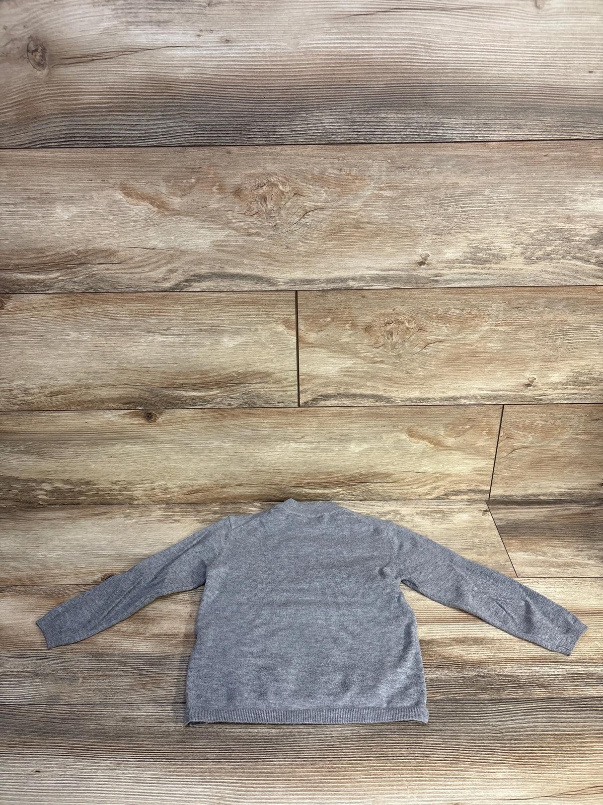 Zara Long Sleeve Knit Turtleneck Shirt Grey sz 3-4T