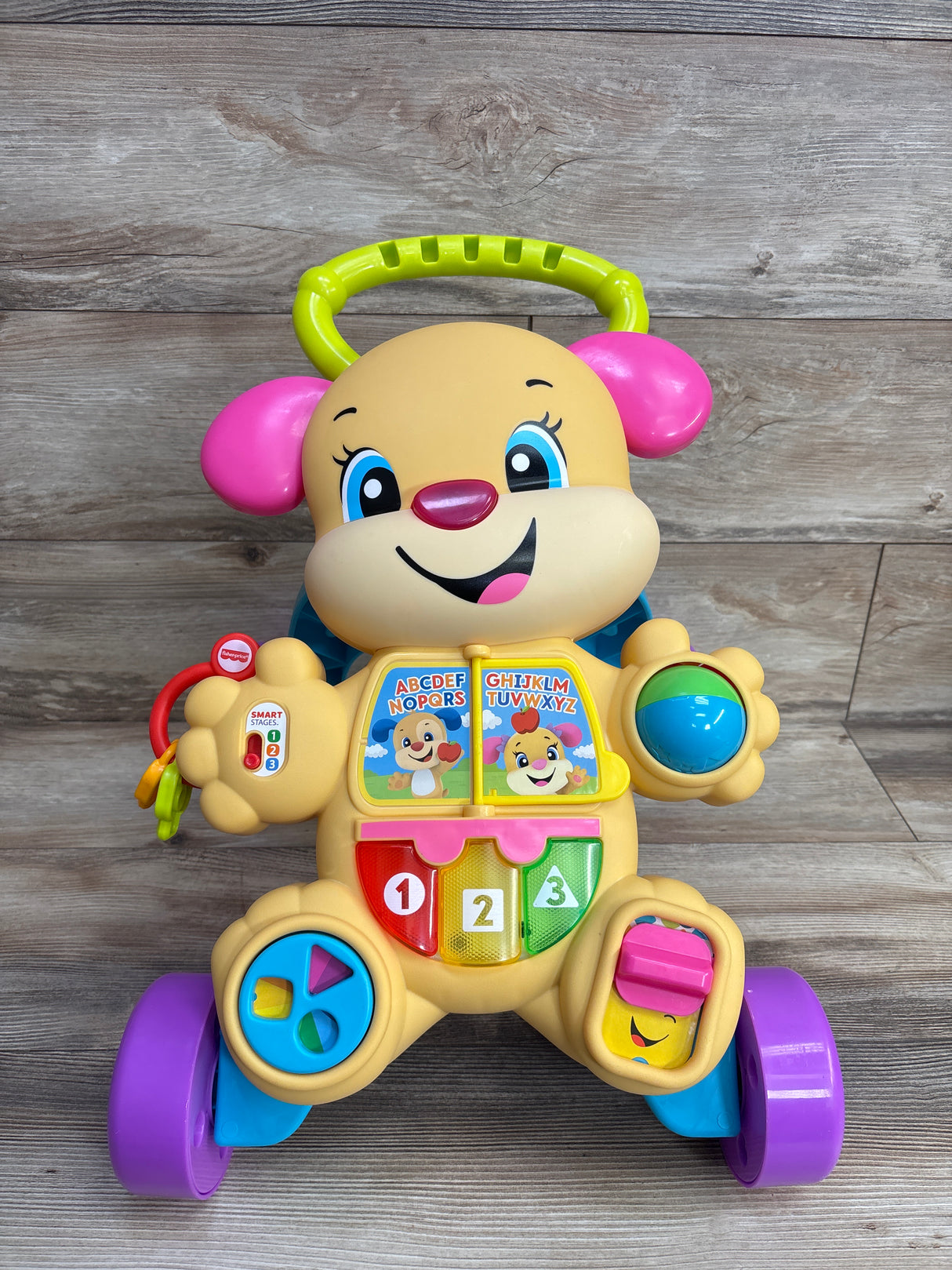NEW Fisher Price Laugh and Learn Smart Stages Learn With Puppy Walker