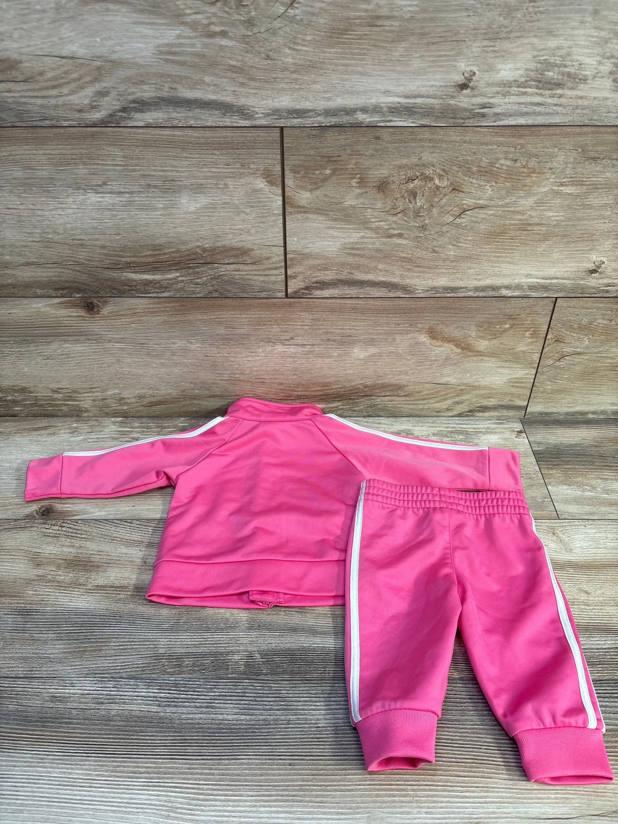 Adidas 2pc Tracksuit Pink sz 3m